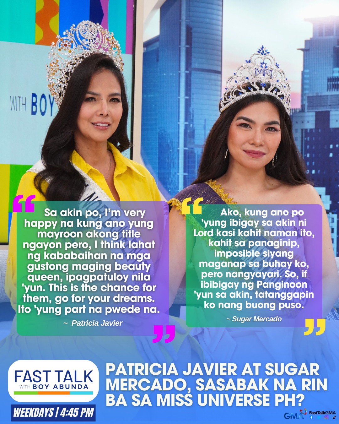 GMA - Marami ang nasorpresa nang kinoronahan bilang Mrs. Universe ...