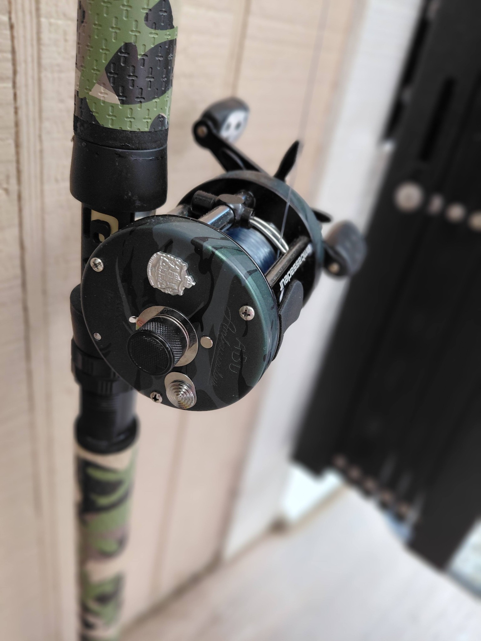 abu garcia camo rod Catfish Commando Combo this combo offers a seamless operation with 4 stainless steel ball bearings and 1 roller bearing Abu Garcia Prime 7 ft