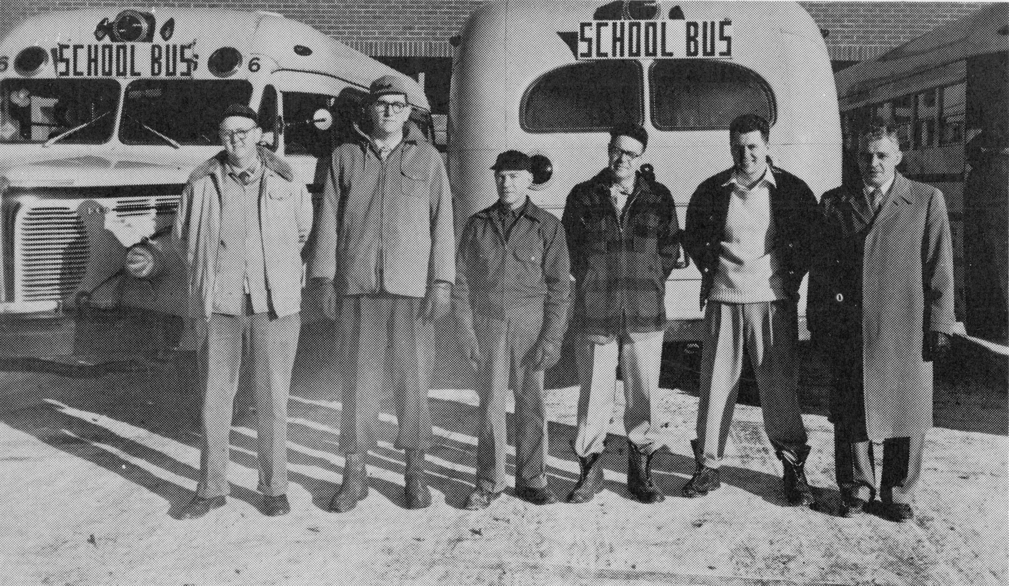 Granville - Granville School Bus Drivers, 1955 Austin Dawson, Michael ...