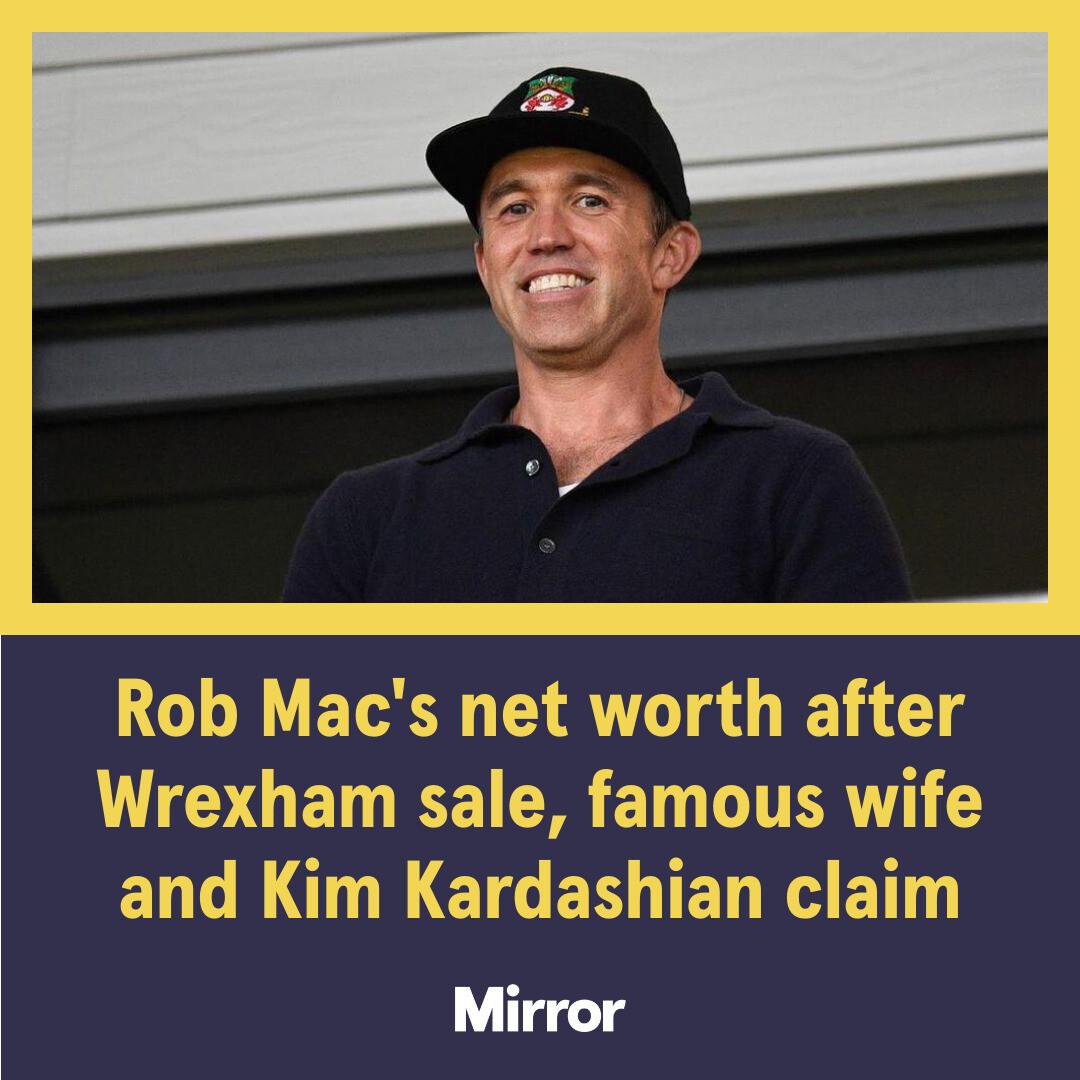Mirror - Rob Mac has sold a minority stake in Wrexham to Apollo Sports ...