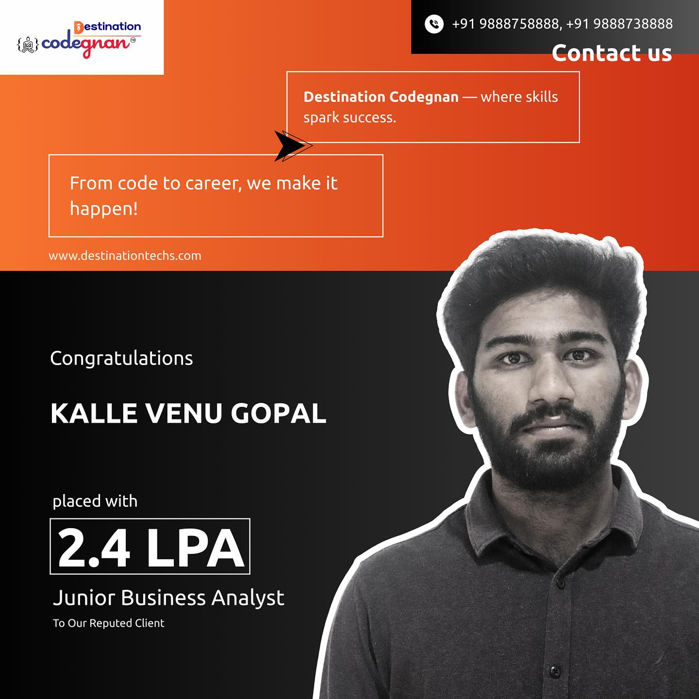 Destination - Level Up Unlocked! 🎮🔥 Kudos to Kalle Venu gopal for ...