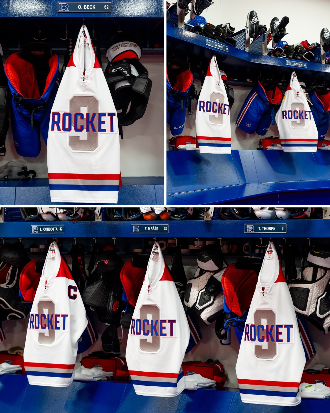 RDS - Le Rocket arbore un chandail unique en l'honneur de Maurice ...