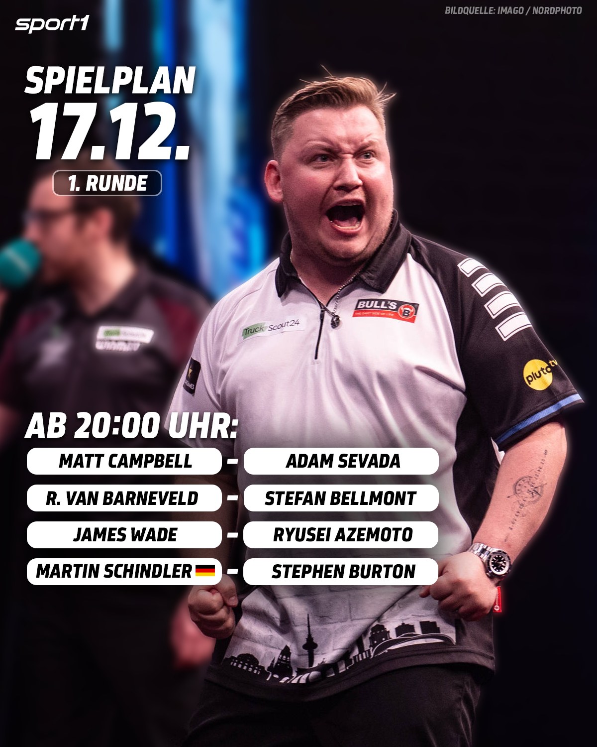 SPORT1-Darts - Heute müsst ihr ganz stark sein: Es gibt nur eine ...