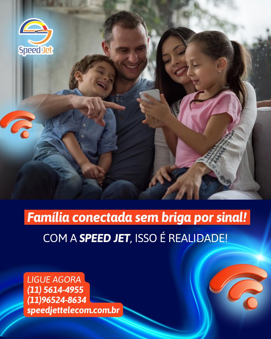 Speed Jet - 📶 A casa toda conectada… Sem queda, sem... | Facebook