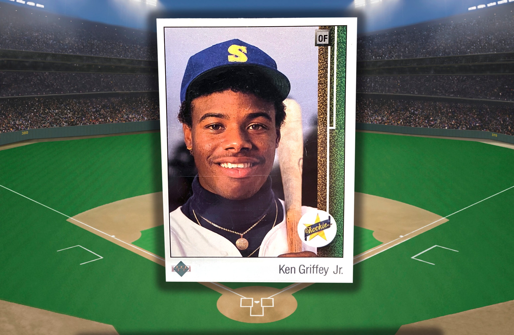 Ken Griffey Jr retook his 89 Upper Deck photo 33 years later. Did 