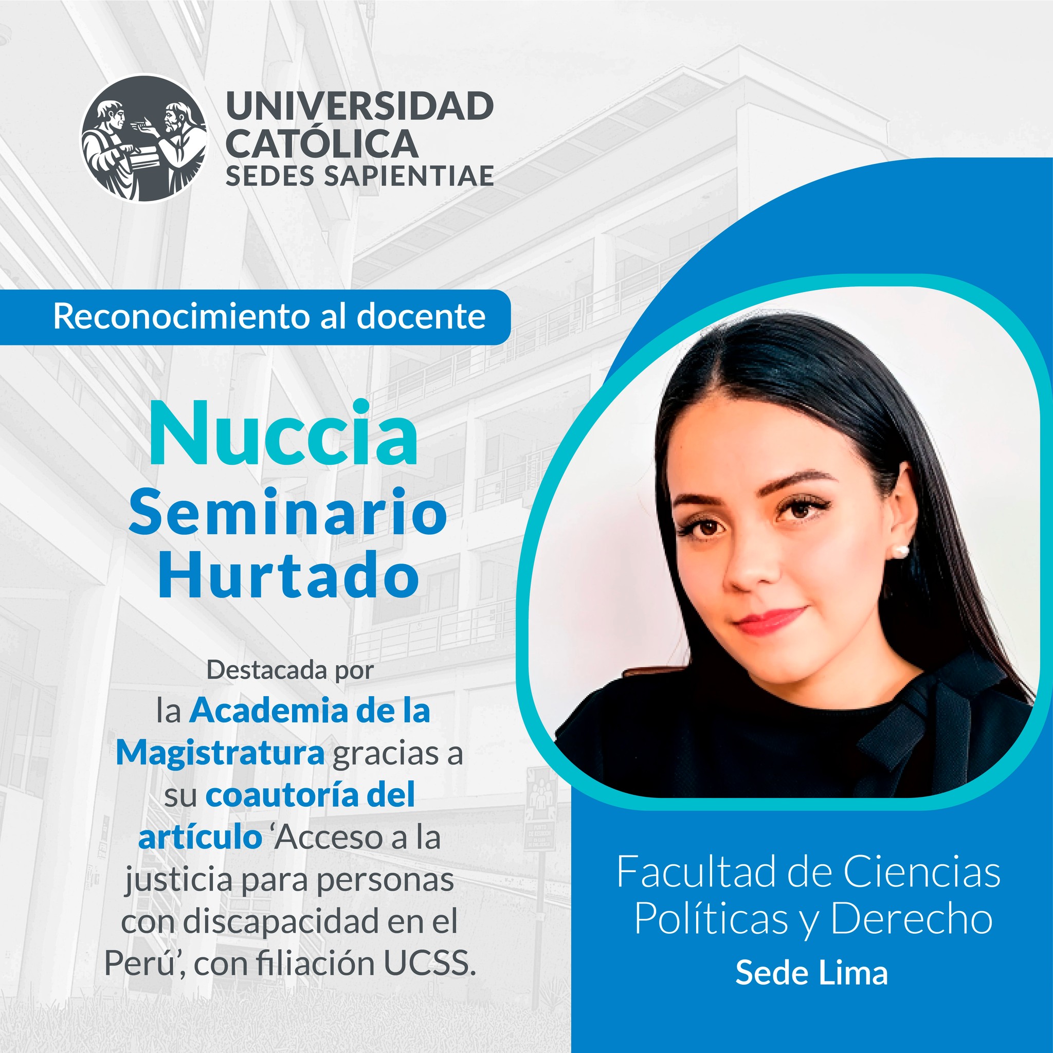 FDCP... - FDCP UCSS - Facultad de Derecho y Ciencias Políticas