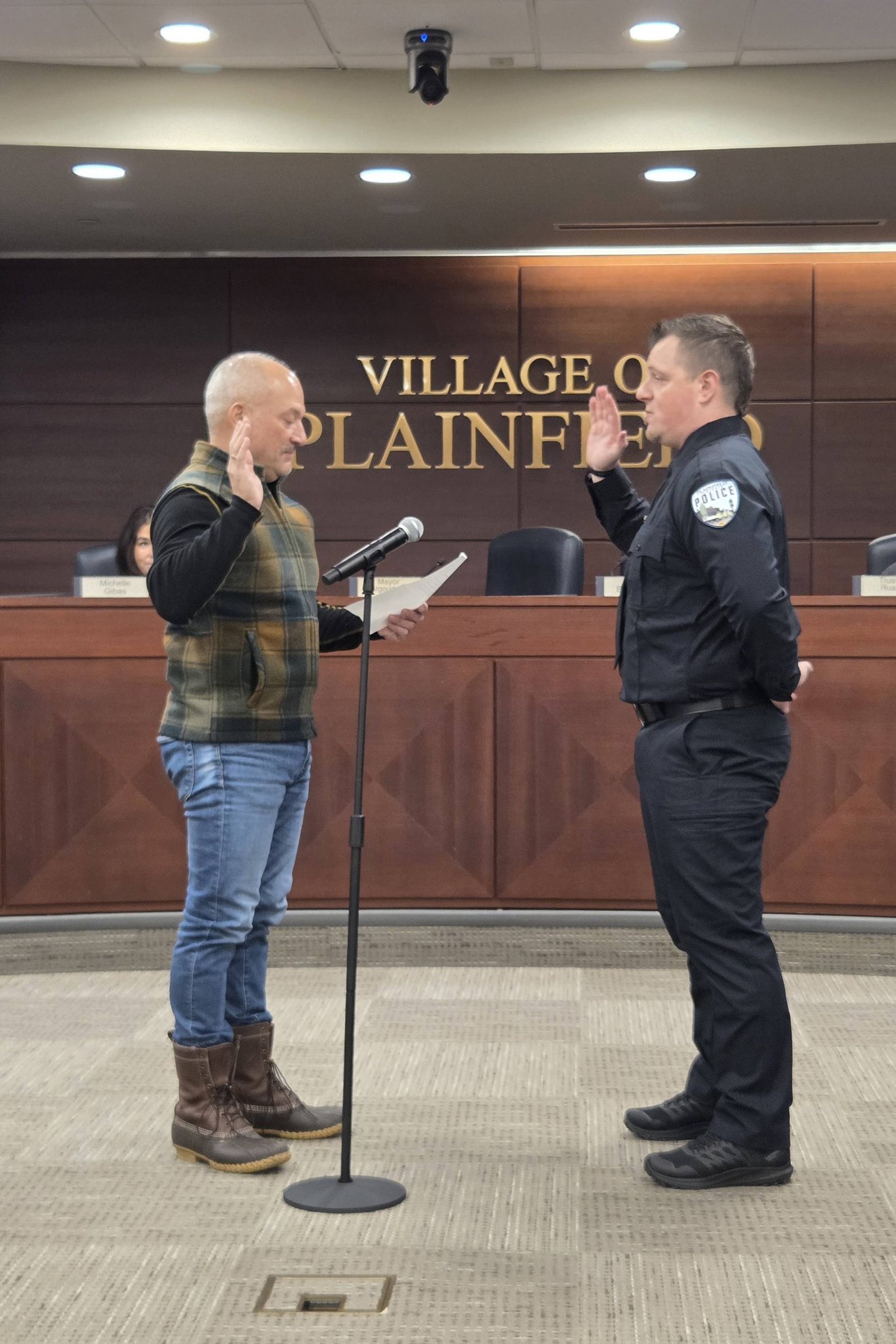 🎉🚓 Sworn in tonight and... - Plainfield IL Police Department | Facebook