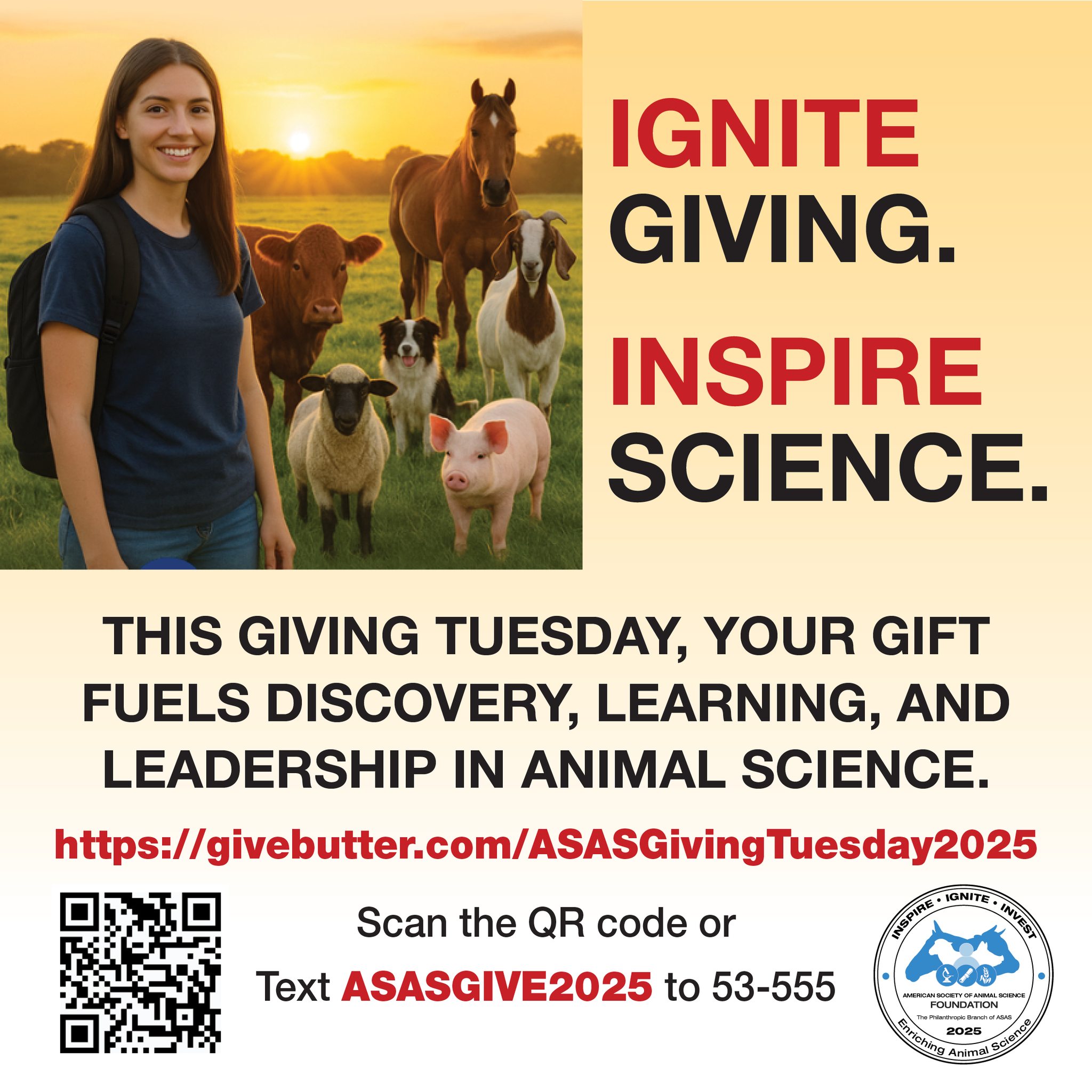 ⏰ We’re in the... - American Society of Animal Science - ASAS | Facebook