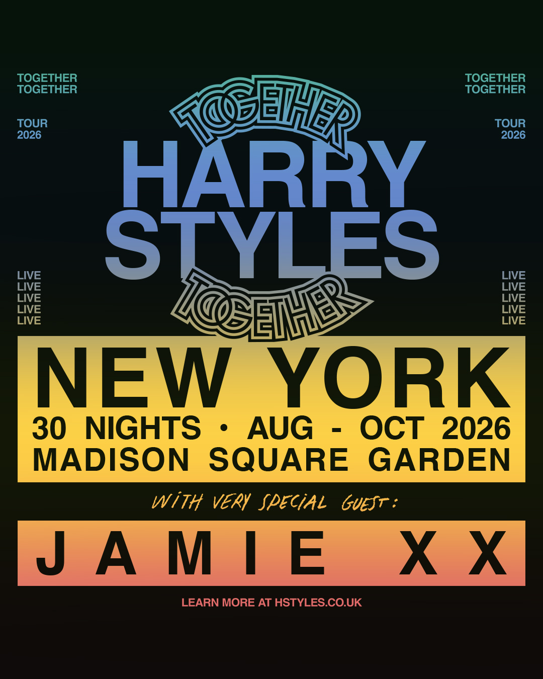 Harry Styles' Together Tour set time change for London show