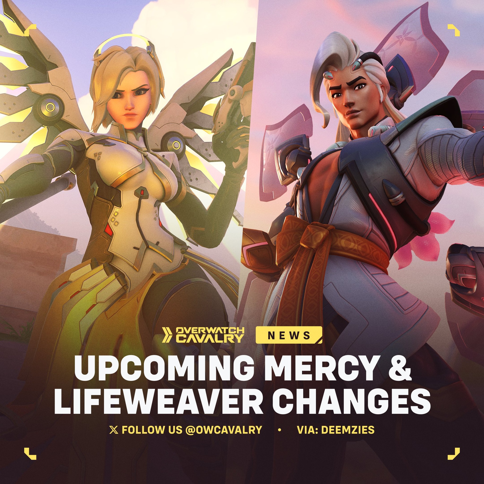 Mercy & Lifeweaver Changes in... - Overwatch Cavalry | Facebook