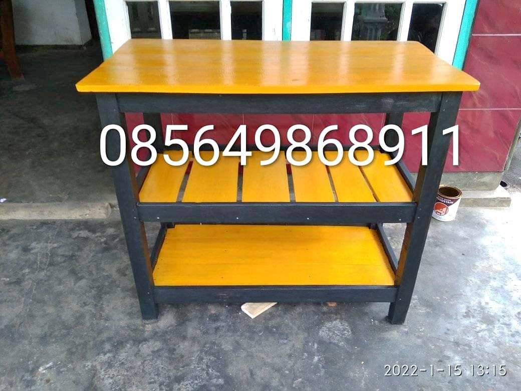 Meja rak serbaguna,lesehan,caffe,dipan dll. - Benches - Malang ...