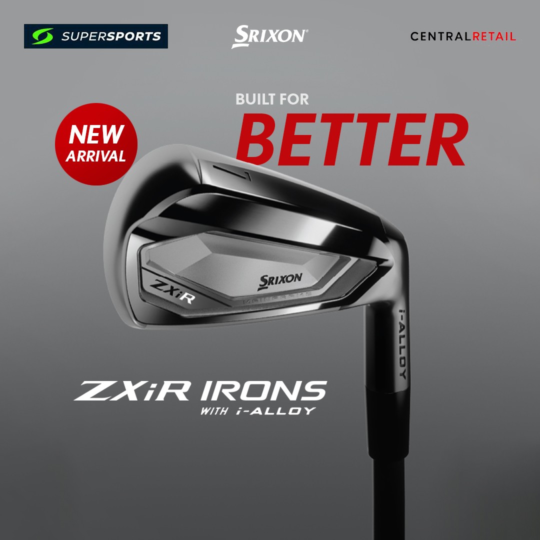 Supersports - ใหม่ล่าสุด! Srixon ZX iR Irons ไม้เหล็กระดับพรีเมี่ยม มา ...
