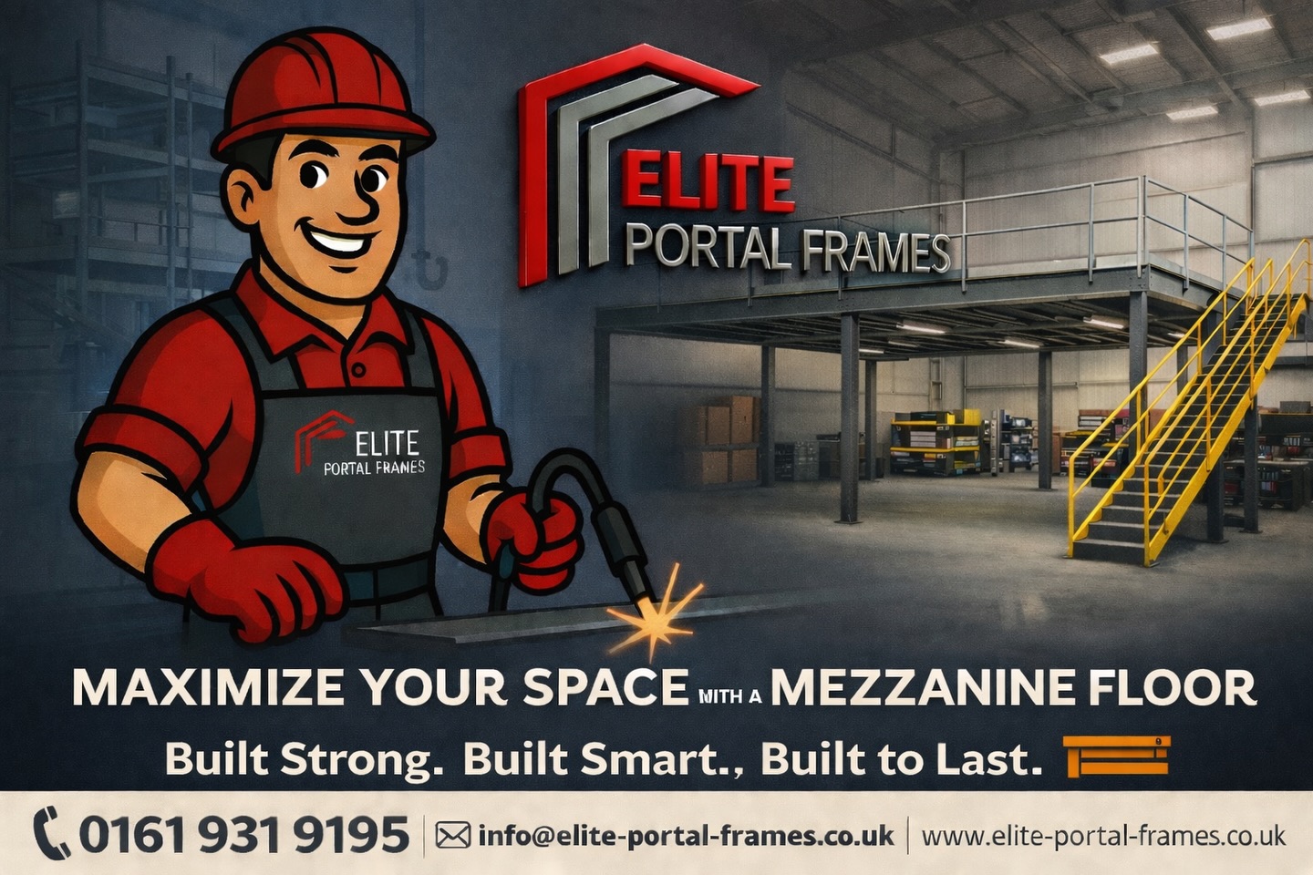 💪🦾 The Steel Guy – Built on... - Elite portal frames ltd | Facebook