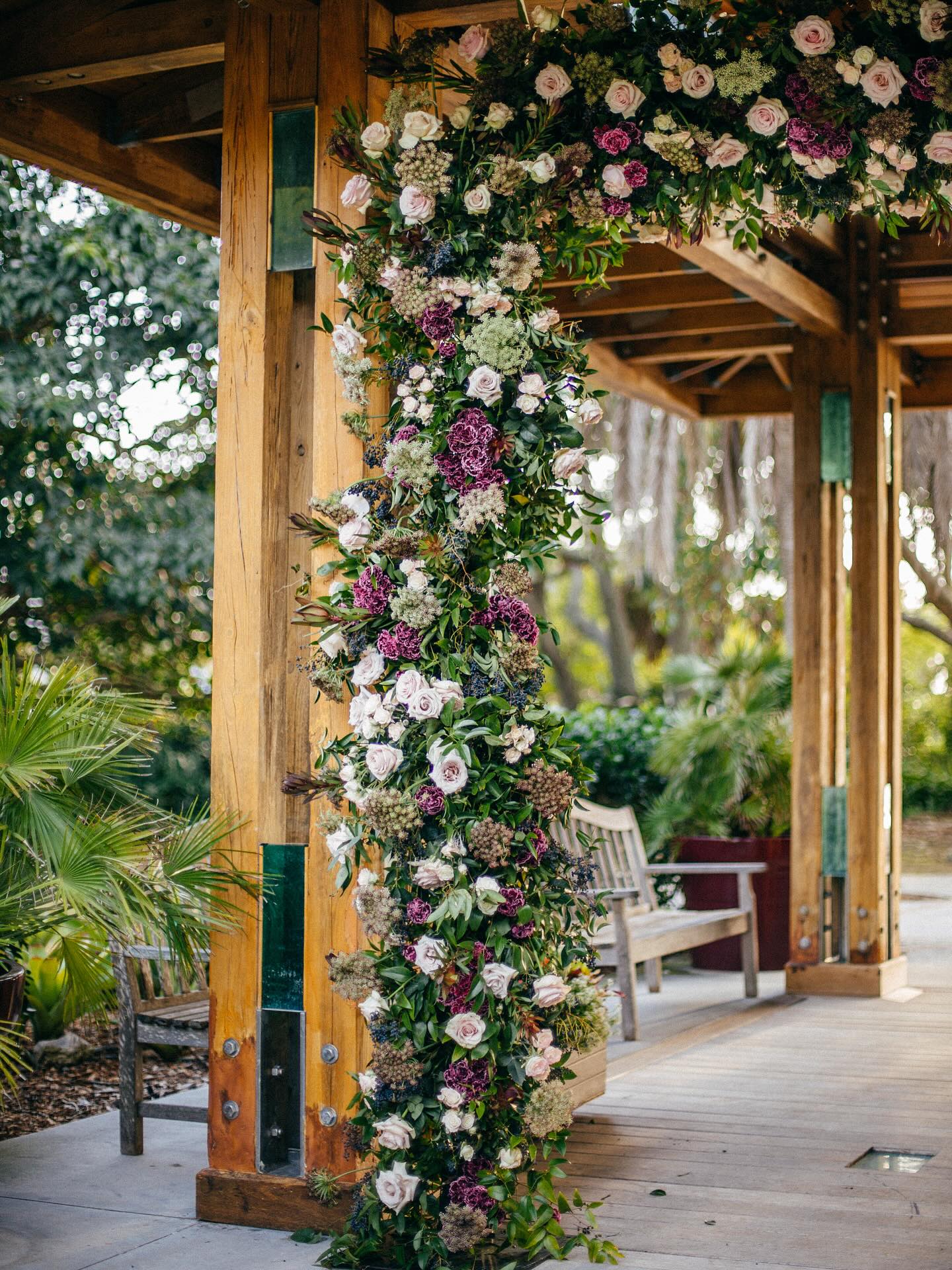 Botanica International Design Studio - We love a good floral boa moment ...