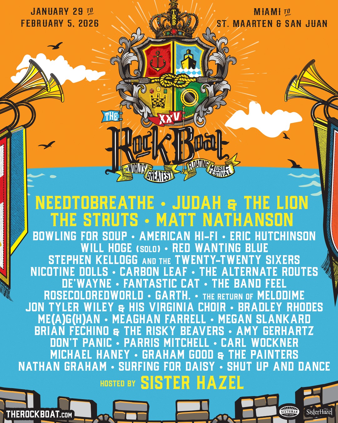 Sister - 🚨 ALL ABOARD! THE LINEUP IS LOCKED! 🚨 Our full roster is ...