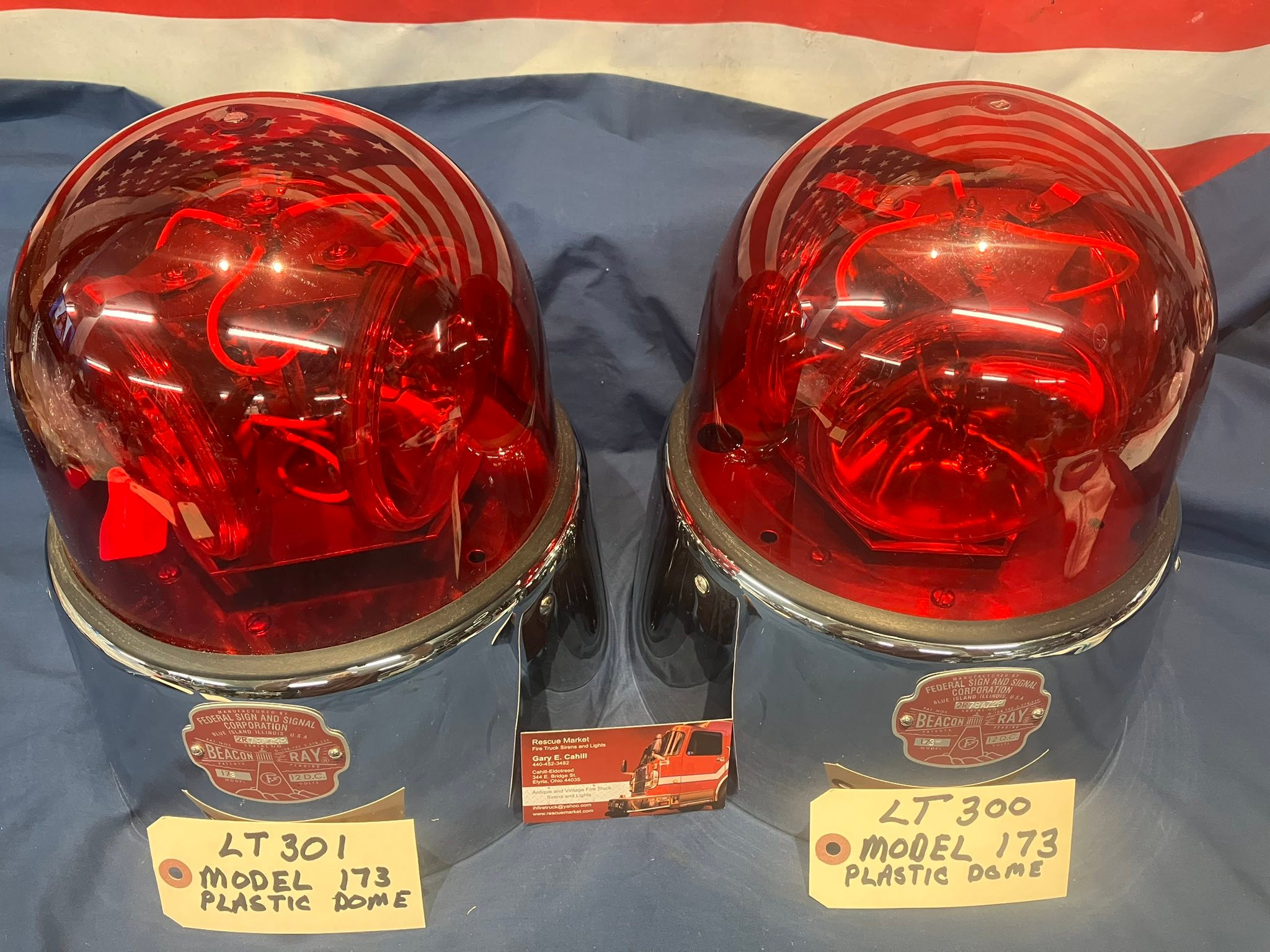 Federal Sign and Signal Beacon Ray 12 Volt Model 17-A | #1874108782