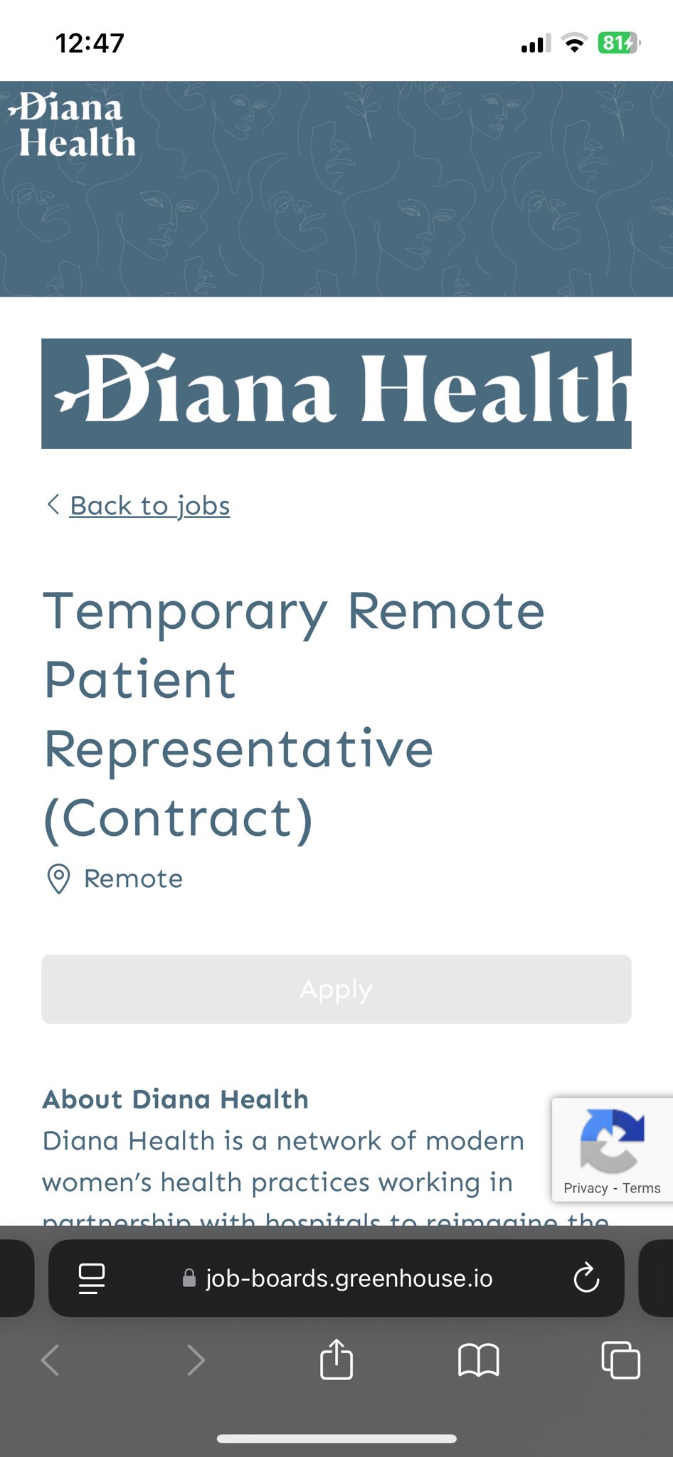 WFH LEGIT JOBS 👩🏾‍💻💞 | Diana Health - Temp Patient Rep | Facebook