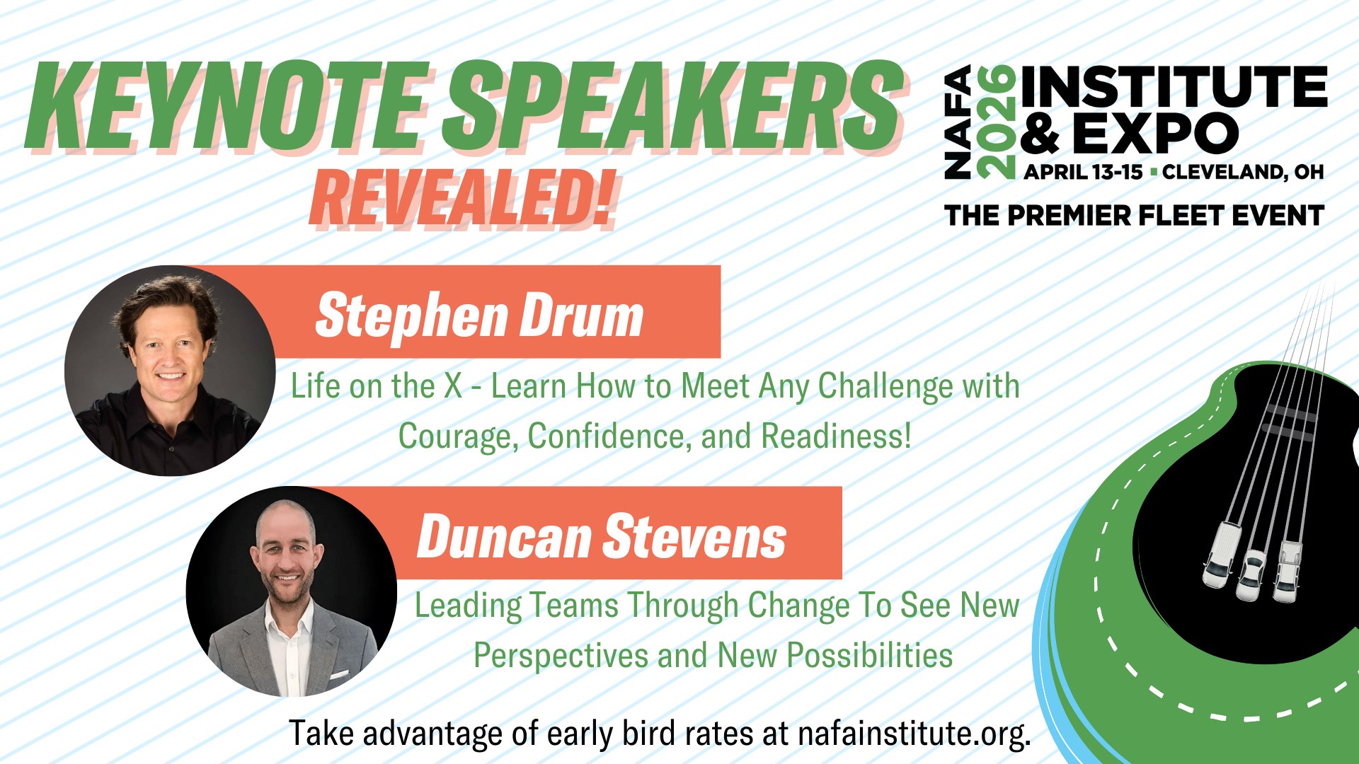 NAFA - Keynote speakers have been announced for #NAFA2026! ️ In Stephen ...