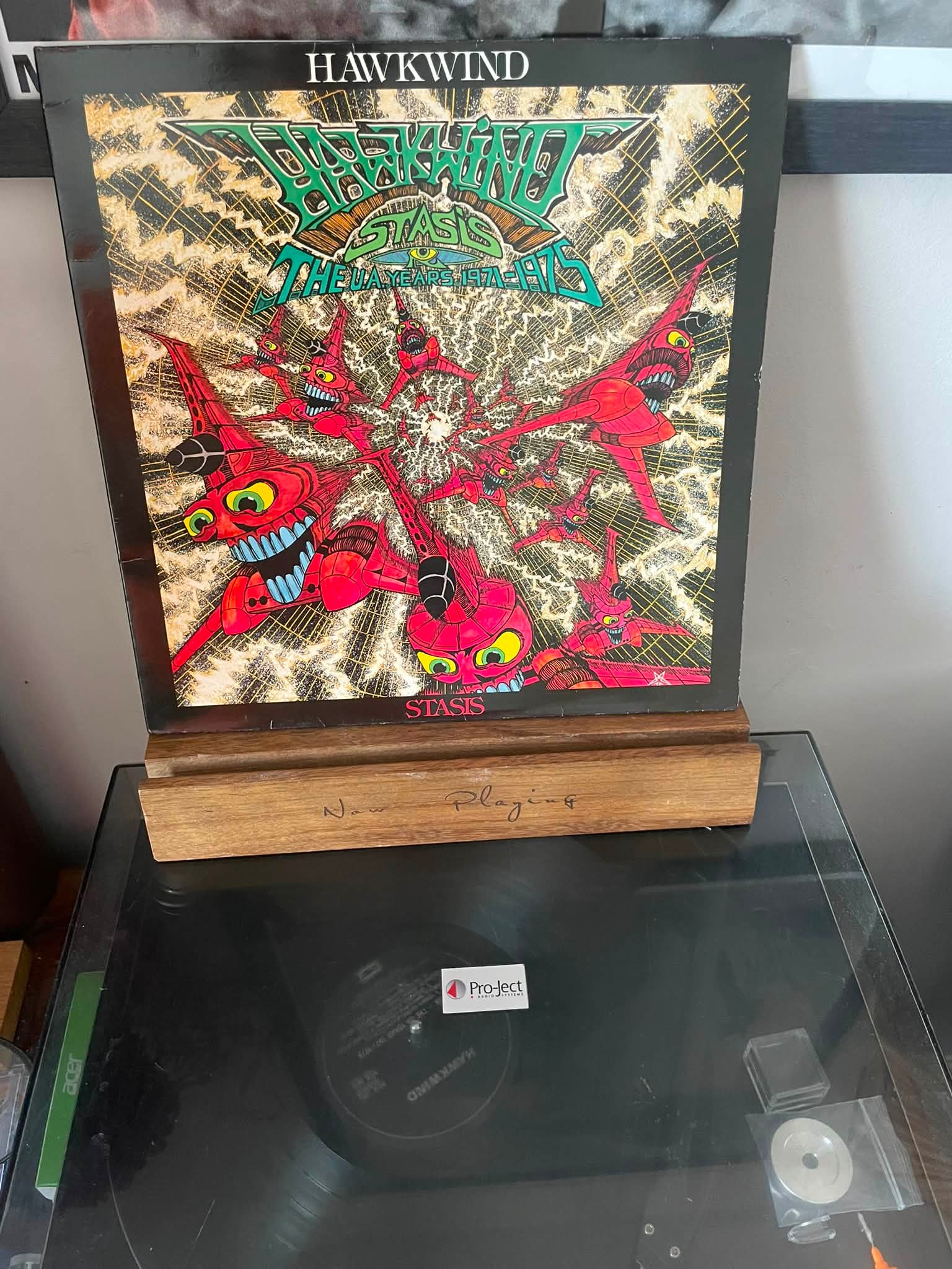 Hawkwind's early tracks compilation on 1990 EMI Records