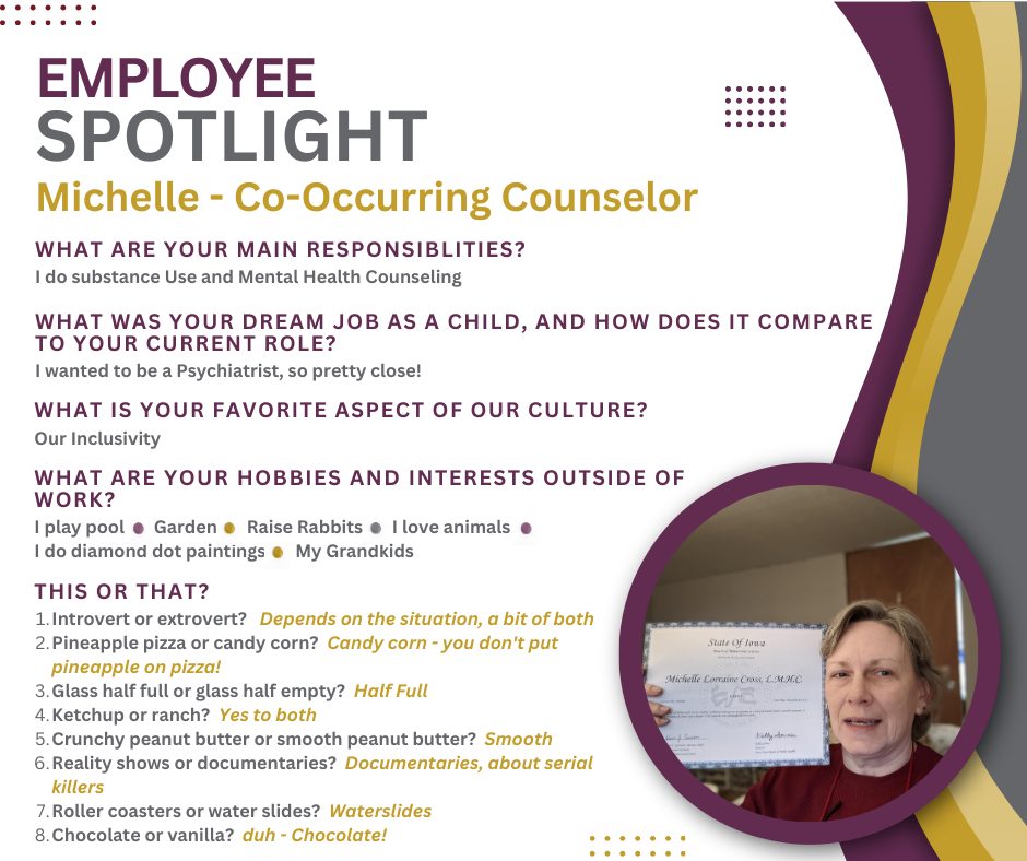 UCS - Meet Michelle. Michelle has worked at UCS for almost 10 years, is ...