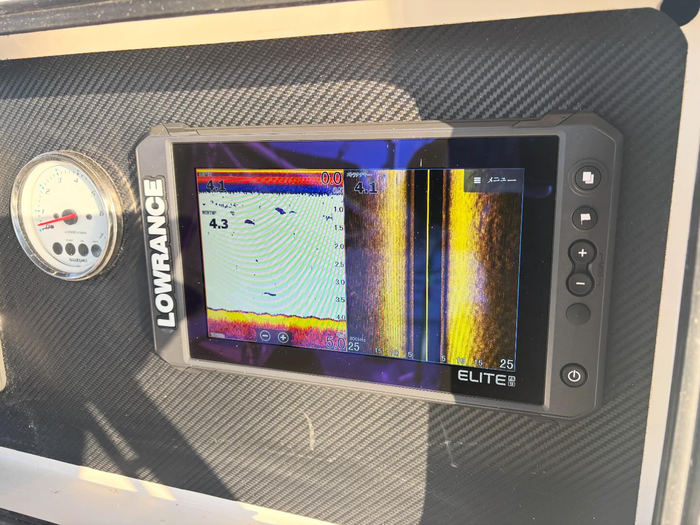 株式会社スヤママリン - Lowrance Elite FS 9inch 艤装完了⚓️ GPS 
