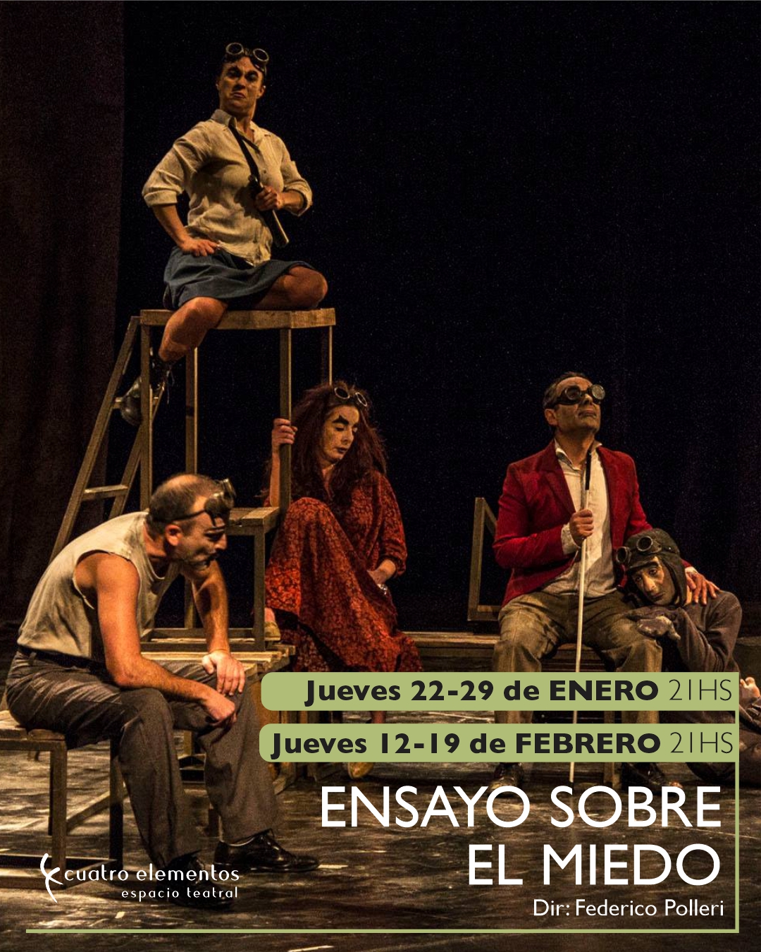 Cuatro elementos... - Cuatro elementos espacio teatral