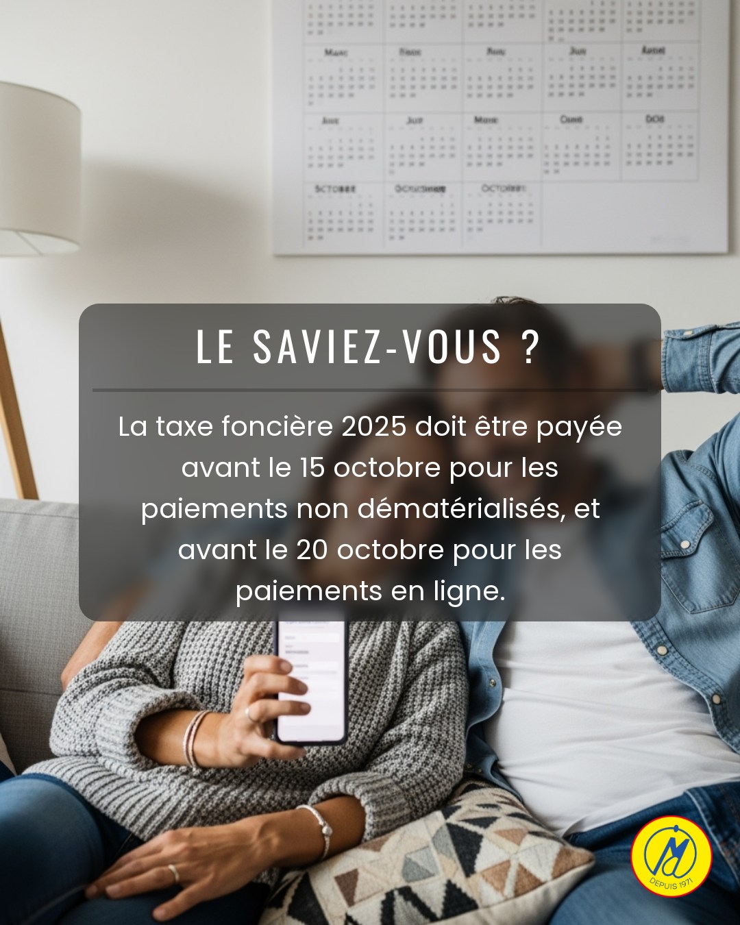 Agence - La taxe foncière 2025 approche. 💭 👉 Voici ce que vous devez ...