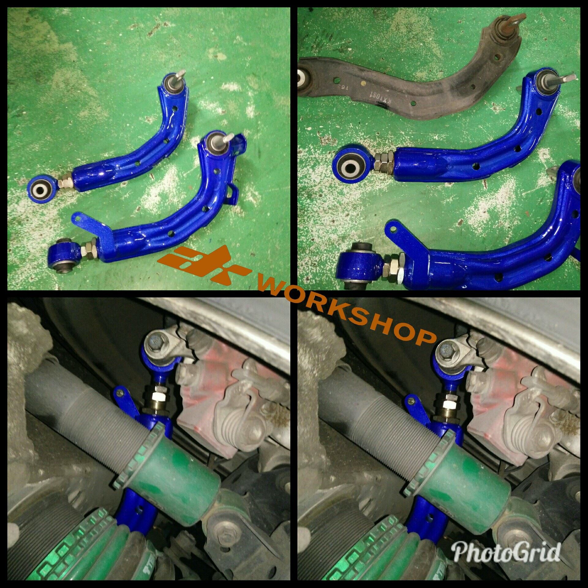 AK Workshop - Honda Civic FD2R Installed reinforce rear...