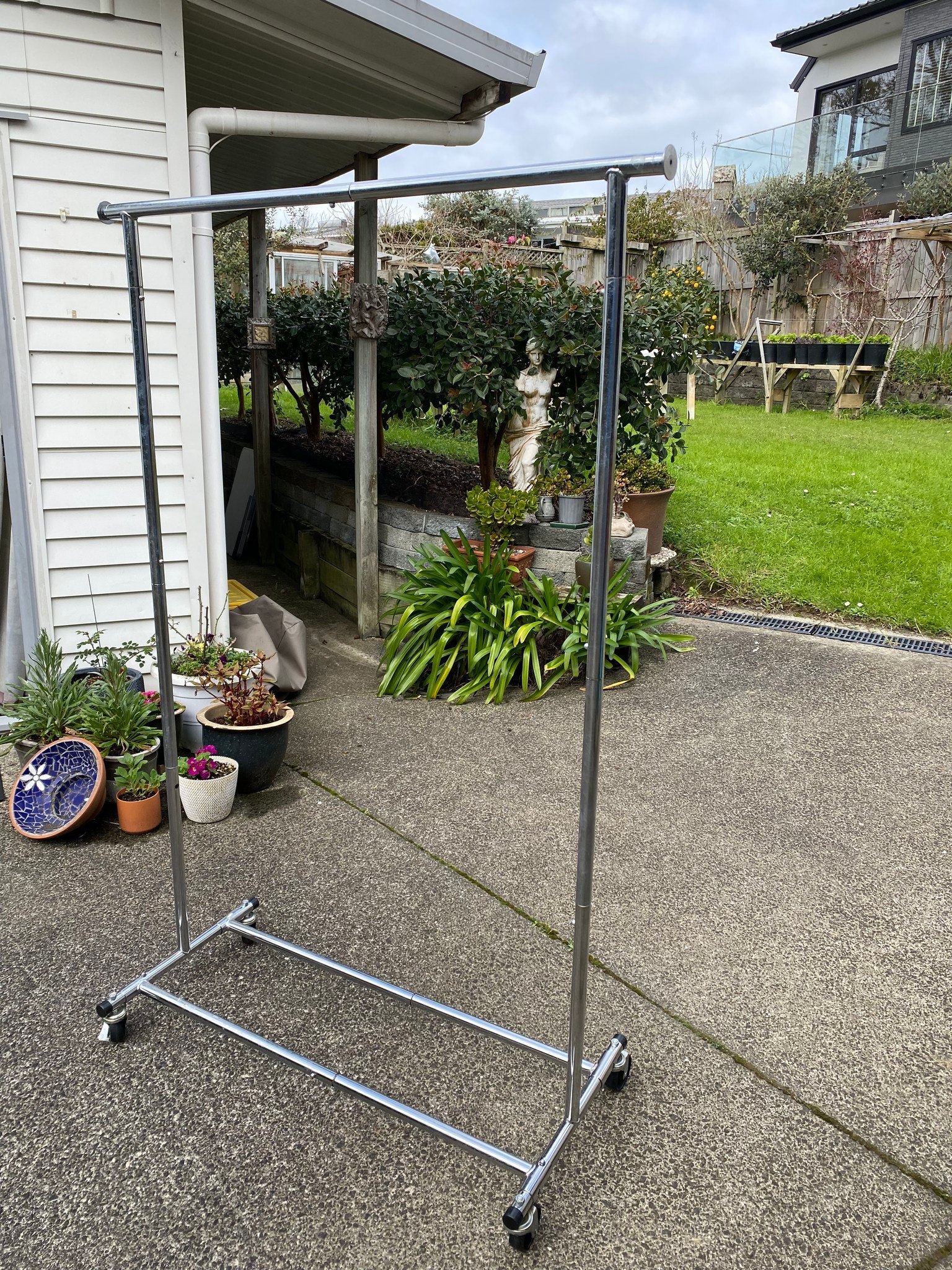 Industrial Folding Clothes Rack - Garment Racks - Auckland, New Zealand ...