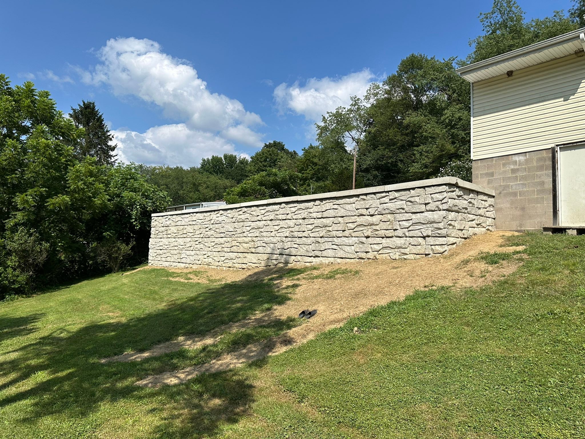 Large precast block... - Ritenour Excavating & Contracting | Facebook