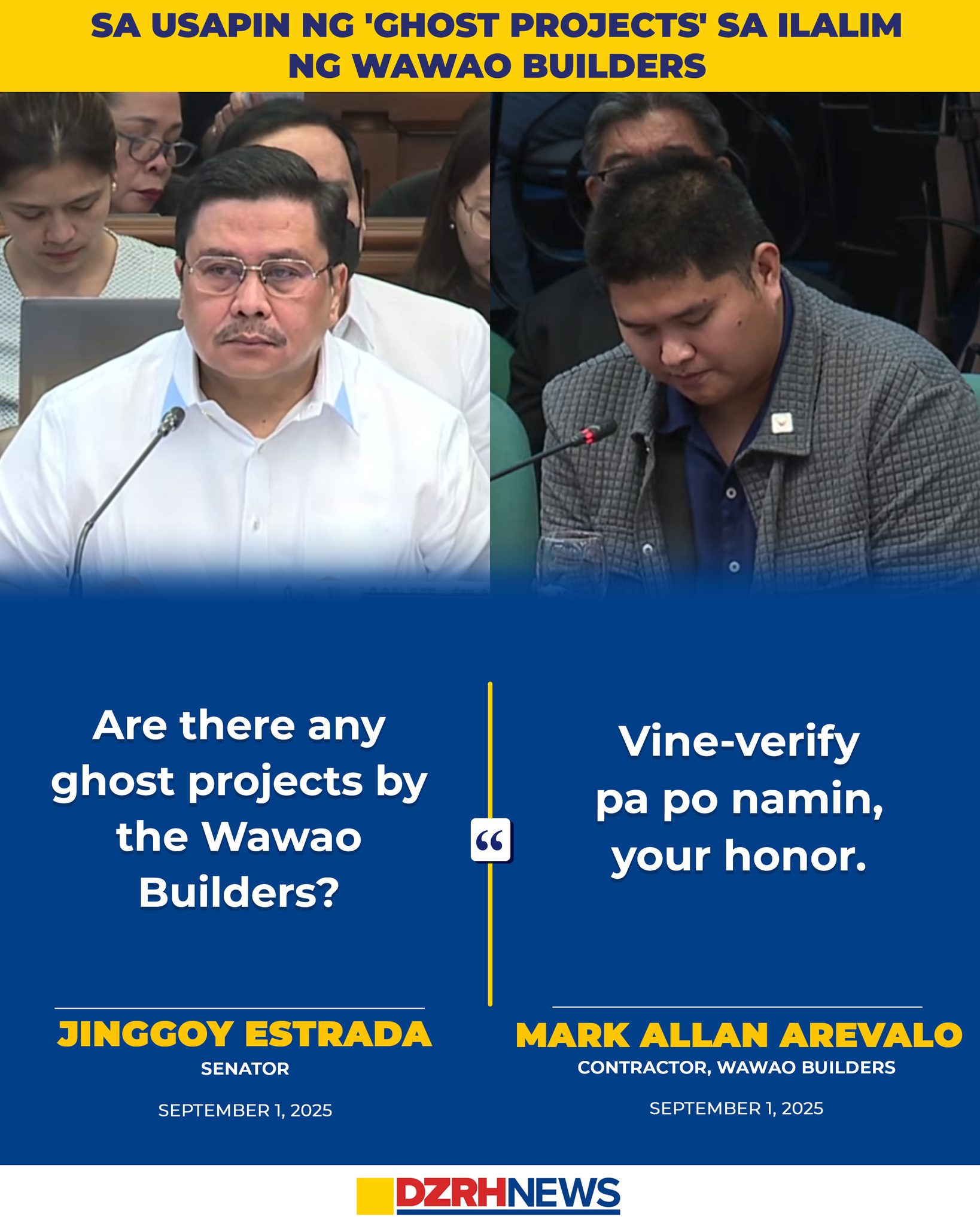 DZRH - Sinabi ng may-ari ng Wawao Builders na kasalukuyang 'under ...