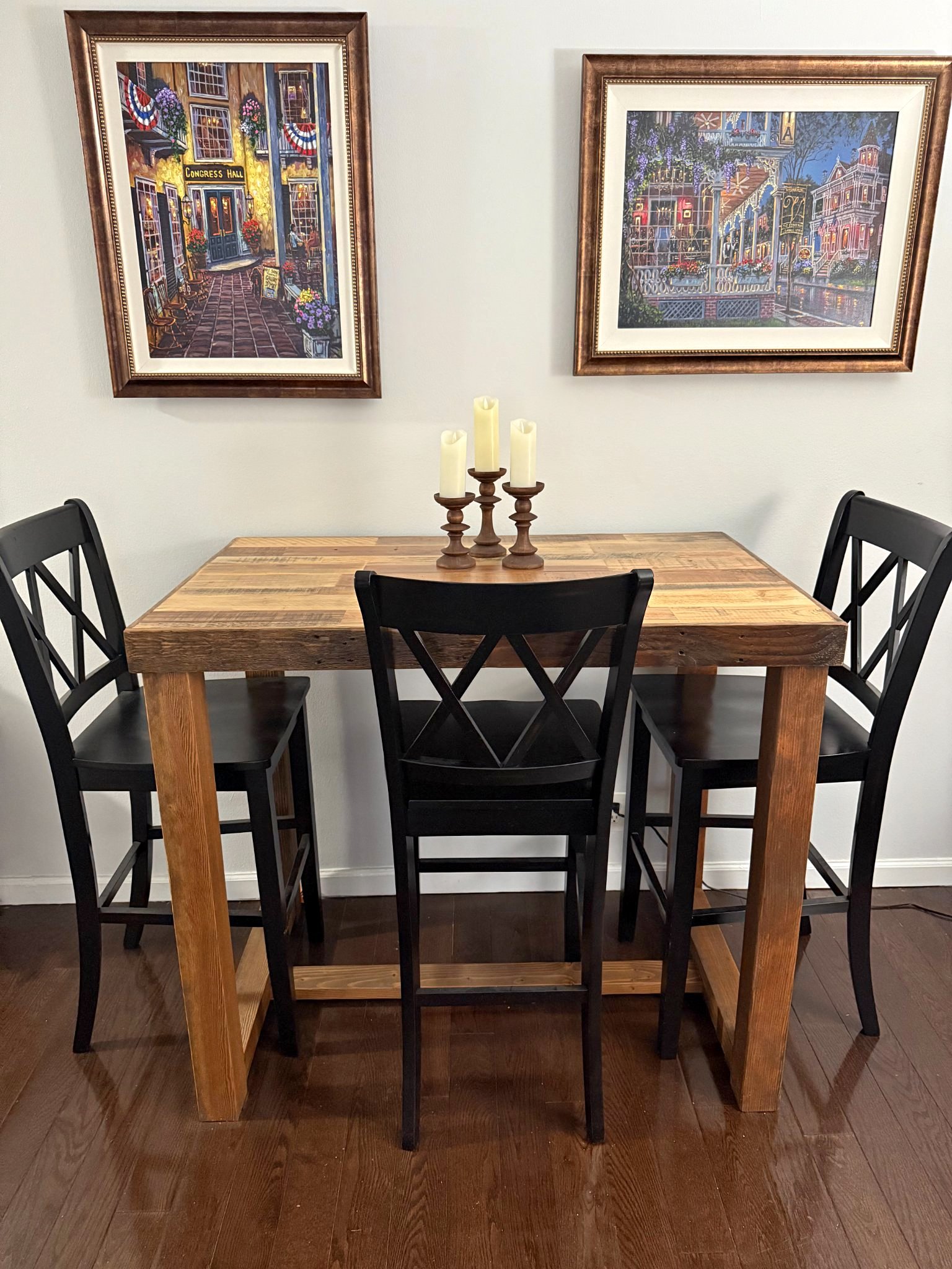 Rustic HighTop Table with Chairs - Dining Furniture Sets - New York ...