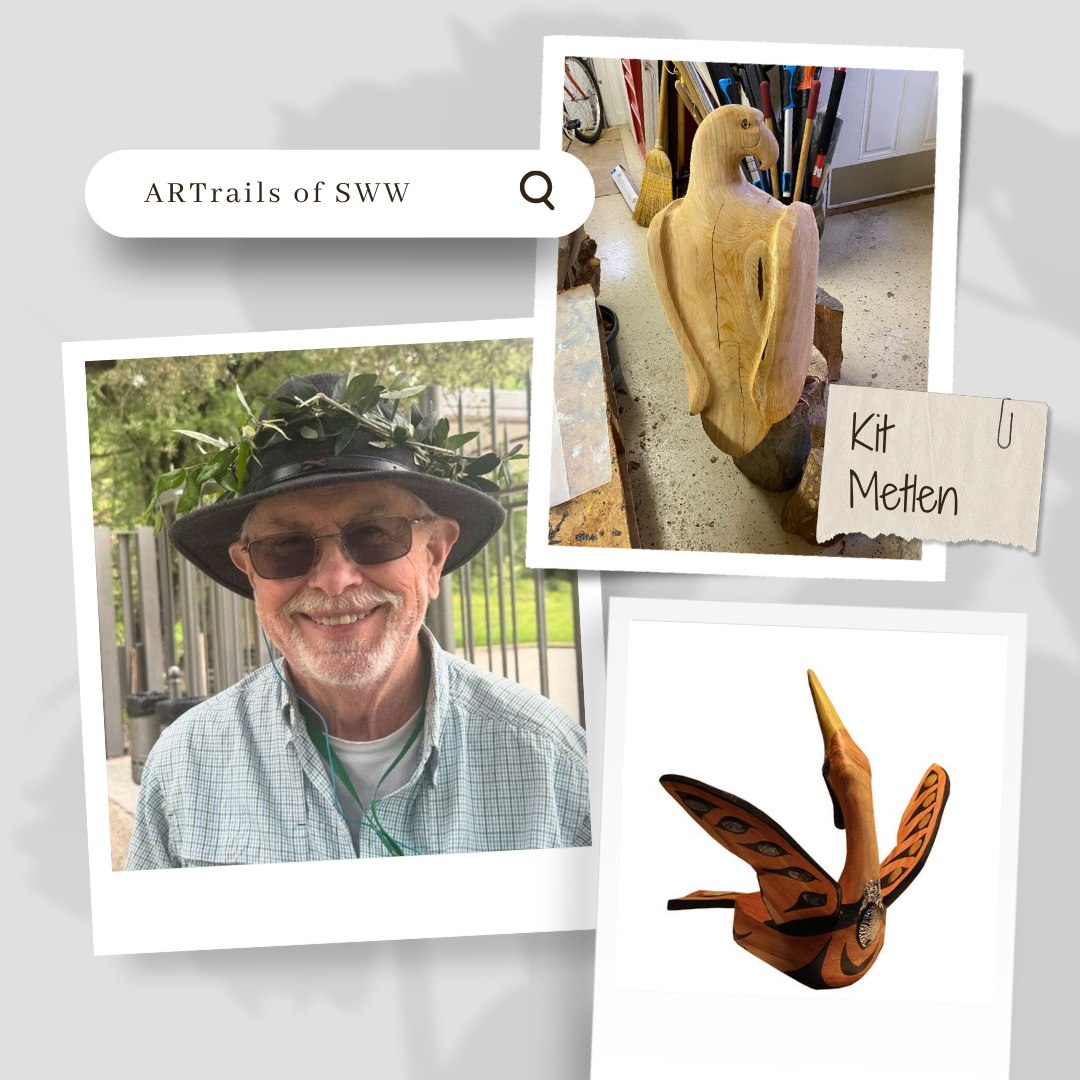 ARTrails - Meet Kit Metlen – Woodcarver of Unexpected Forms Growing up ...