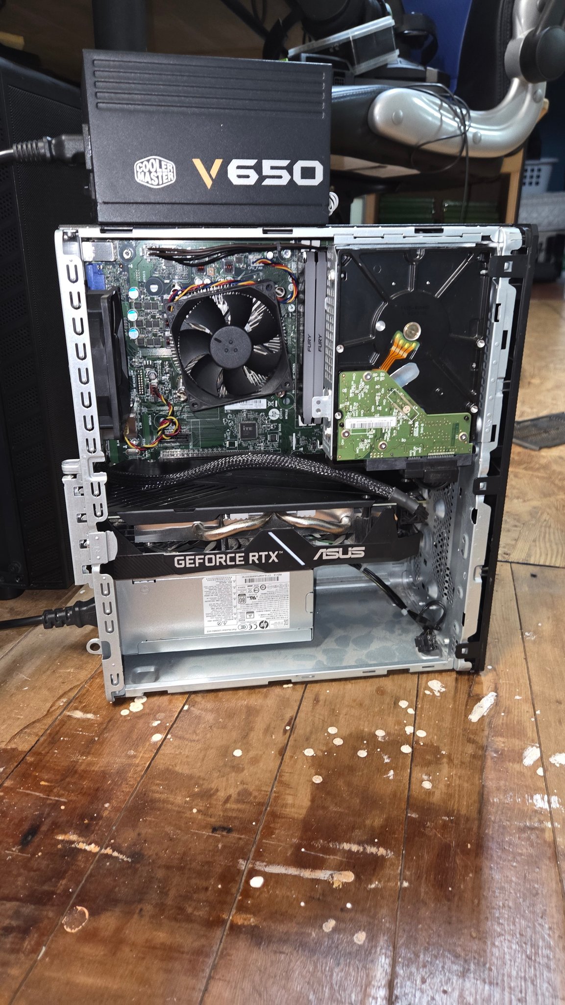 Gaming PC setup with i7-4790 and GTX 1060