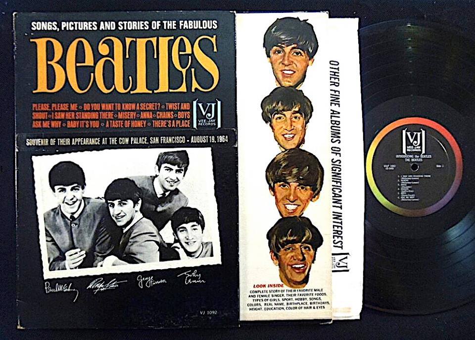 Rare 1964 Beatles LP on VeeJay Records