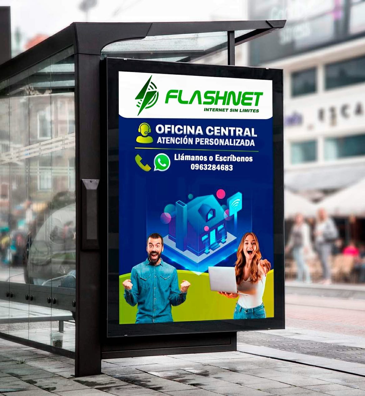 Flashnet Fiber - Ponemos a disposición nuestra oficina...