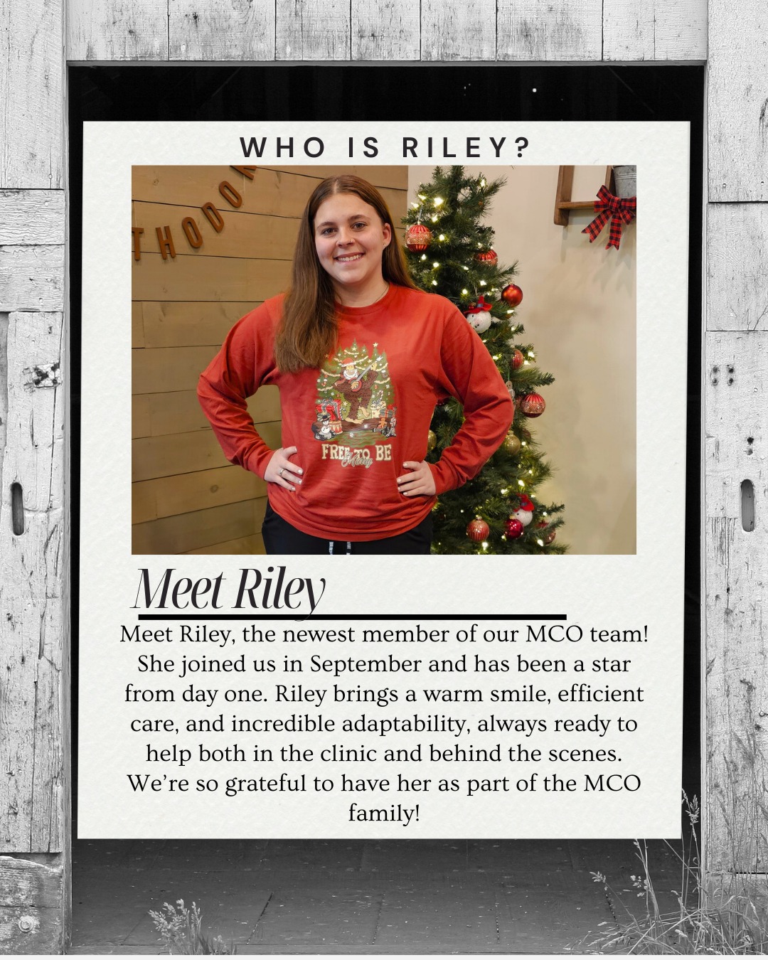Mill - Meet the Team Monday – Riley! Say hello to Riley, one of the ...