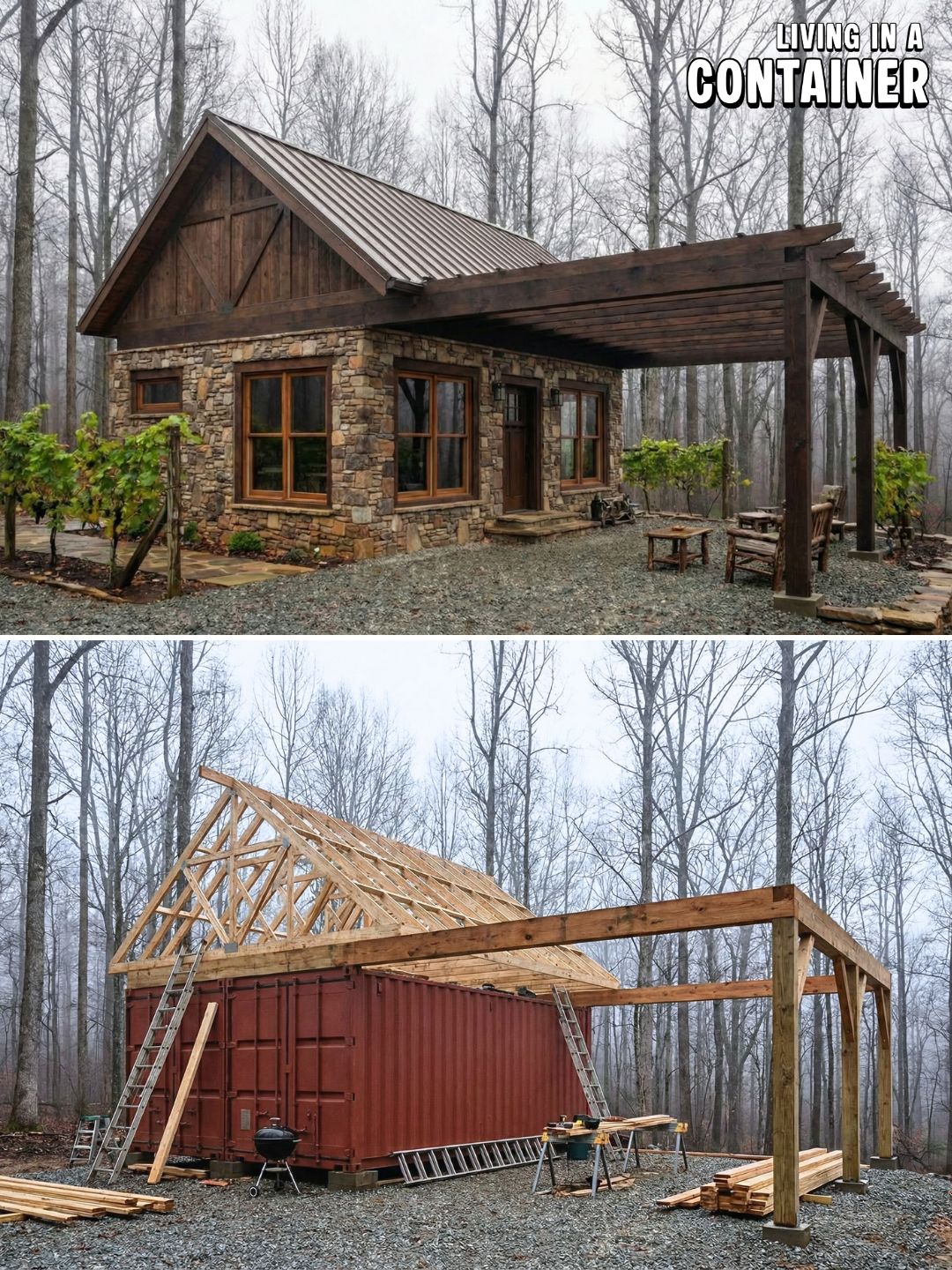 Living - They Said It Couldn't Be Done... The Invisible Container Home ...
