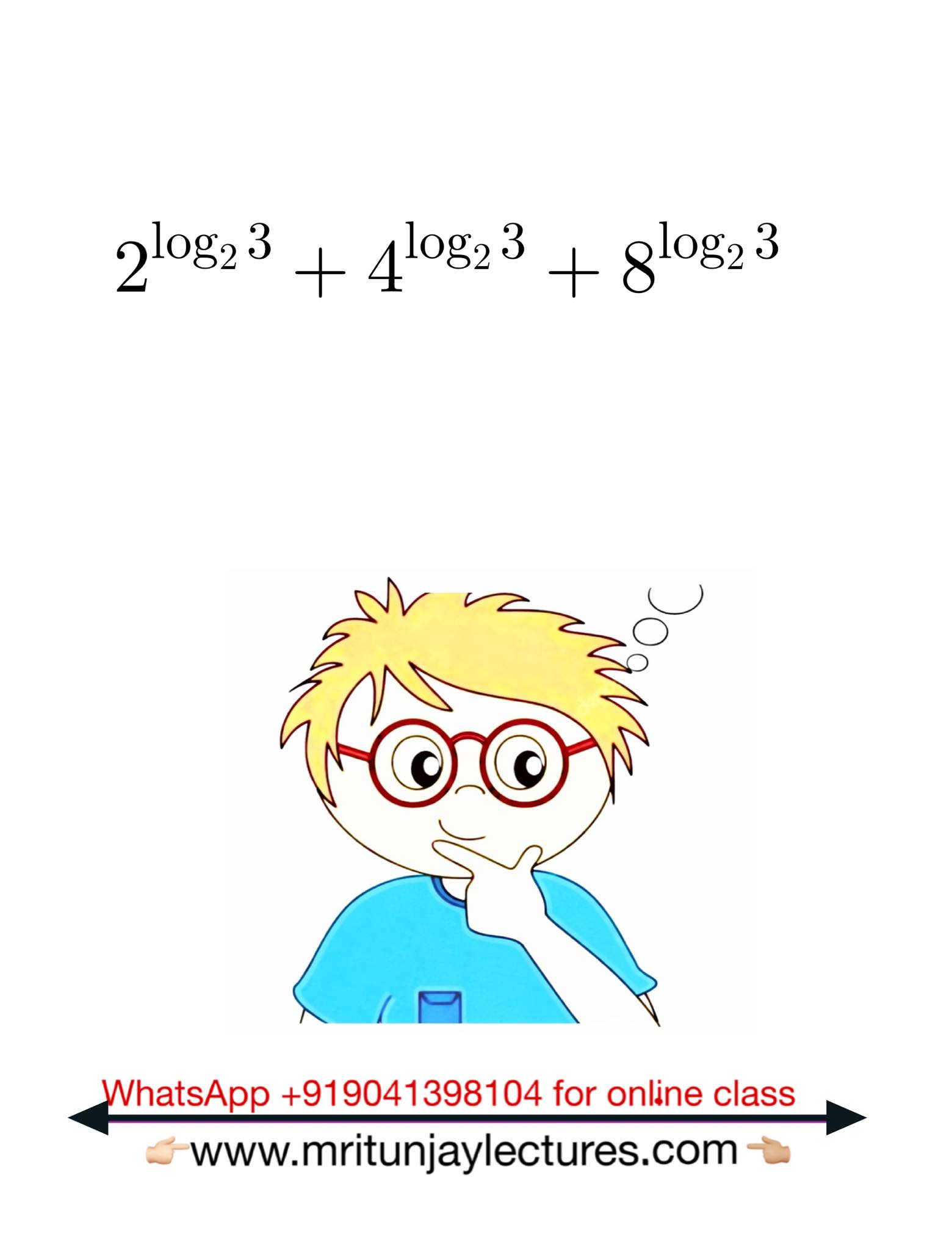 Simplifying logarithms in mathematics