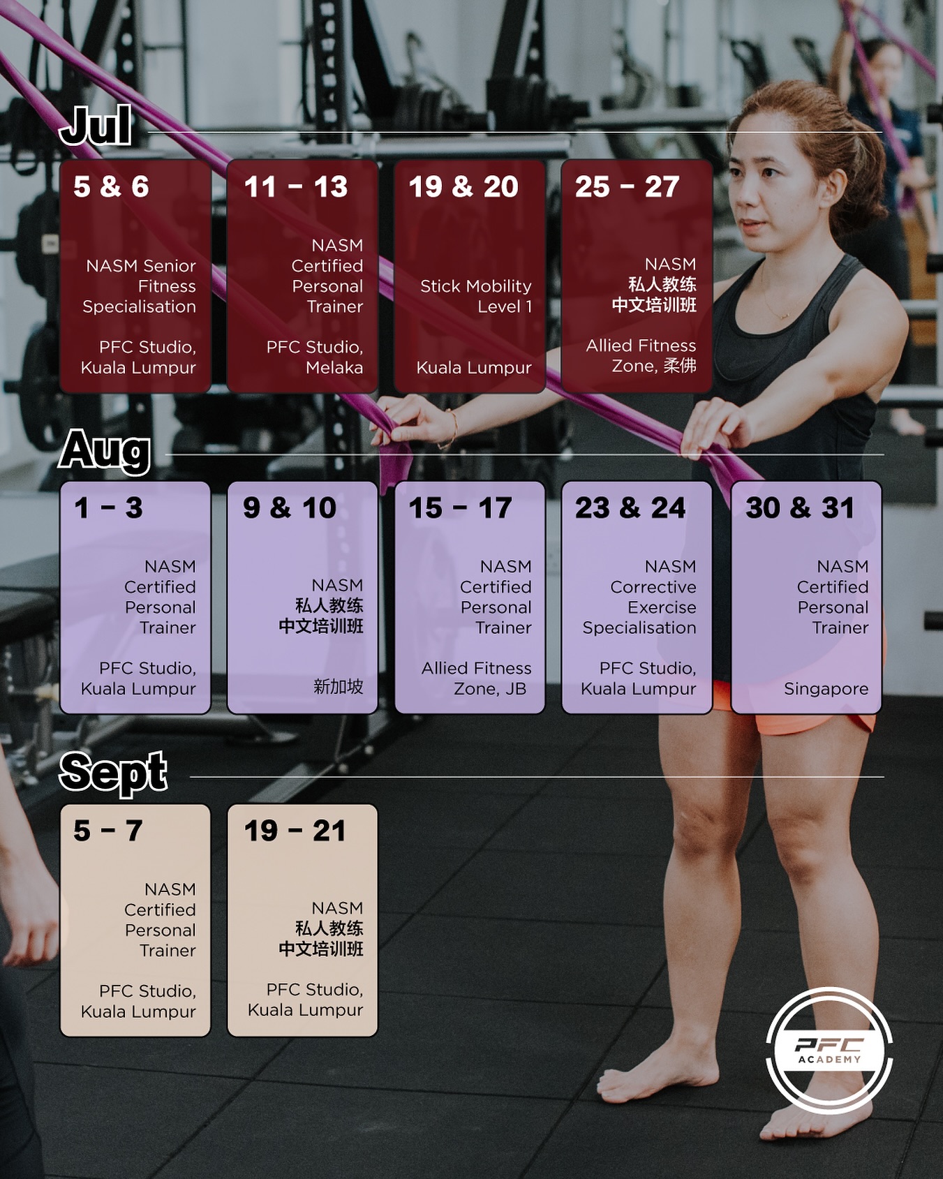 PFC - 📢 Our Q3 Live Workshop Schedule is Out! Looking to level up your ...
