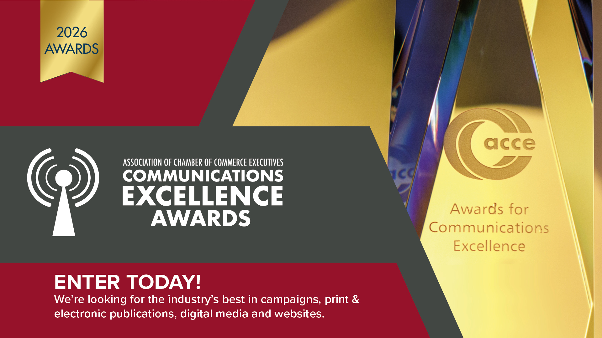 Association - Now Open: Awards for Communications Excellence Enter ACCE ...
