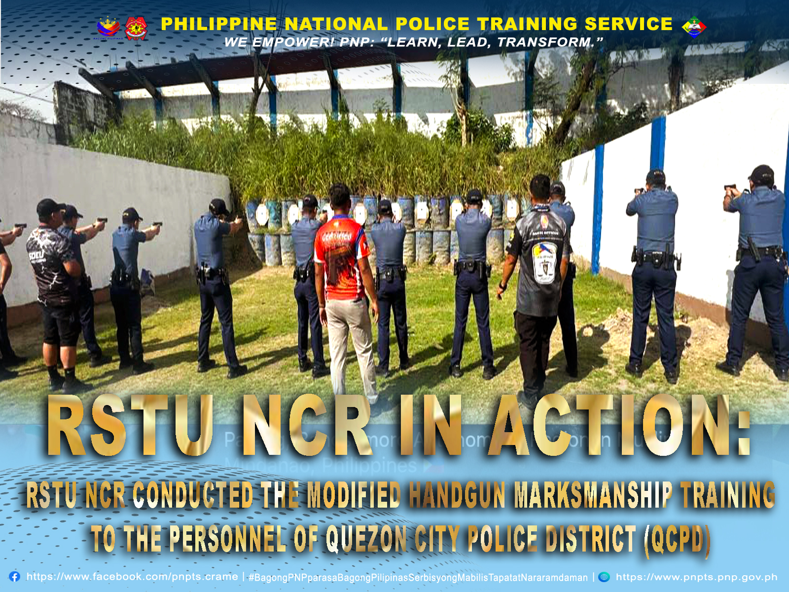 Training Service Regional Special Training Unit 10 - PNP | Manolo Fortich