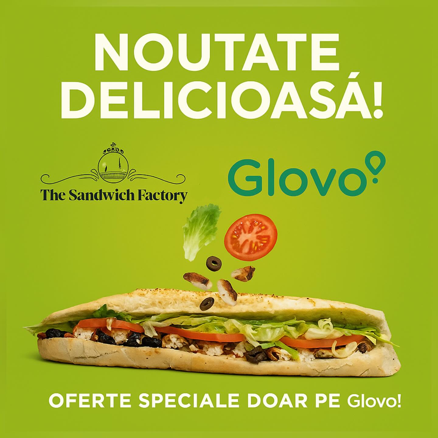 The Sandwich Factory - Ham&Swiss - cel mai popular sandwich al nostru ...