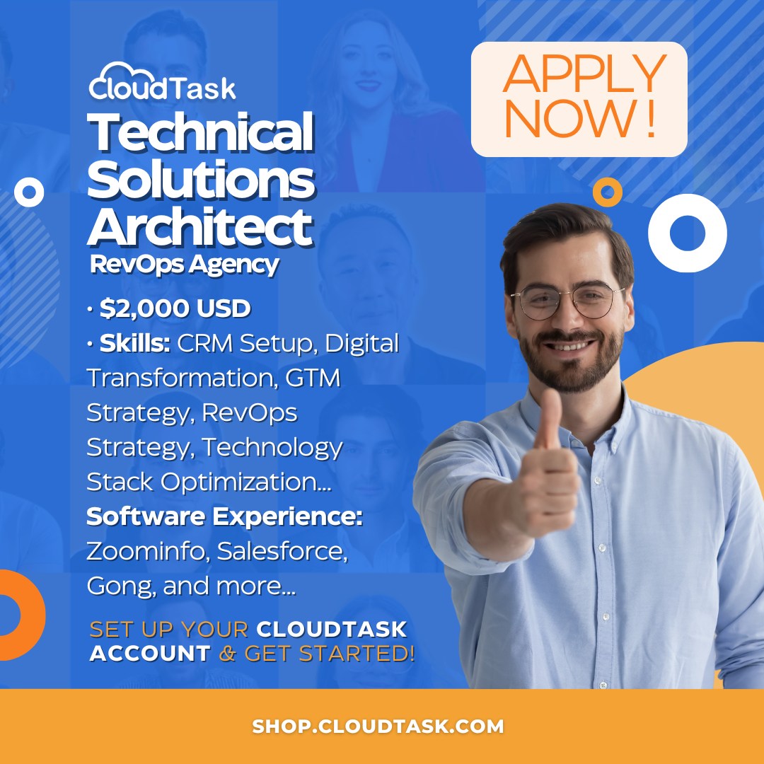 CloudTask - New Remote Job Opening in the CloudTask... | Facebook