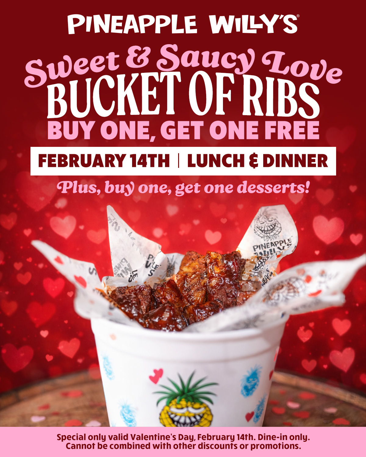 Get down and saucy this... - Pineapple Willy's Restaurant | Facebook
