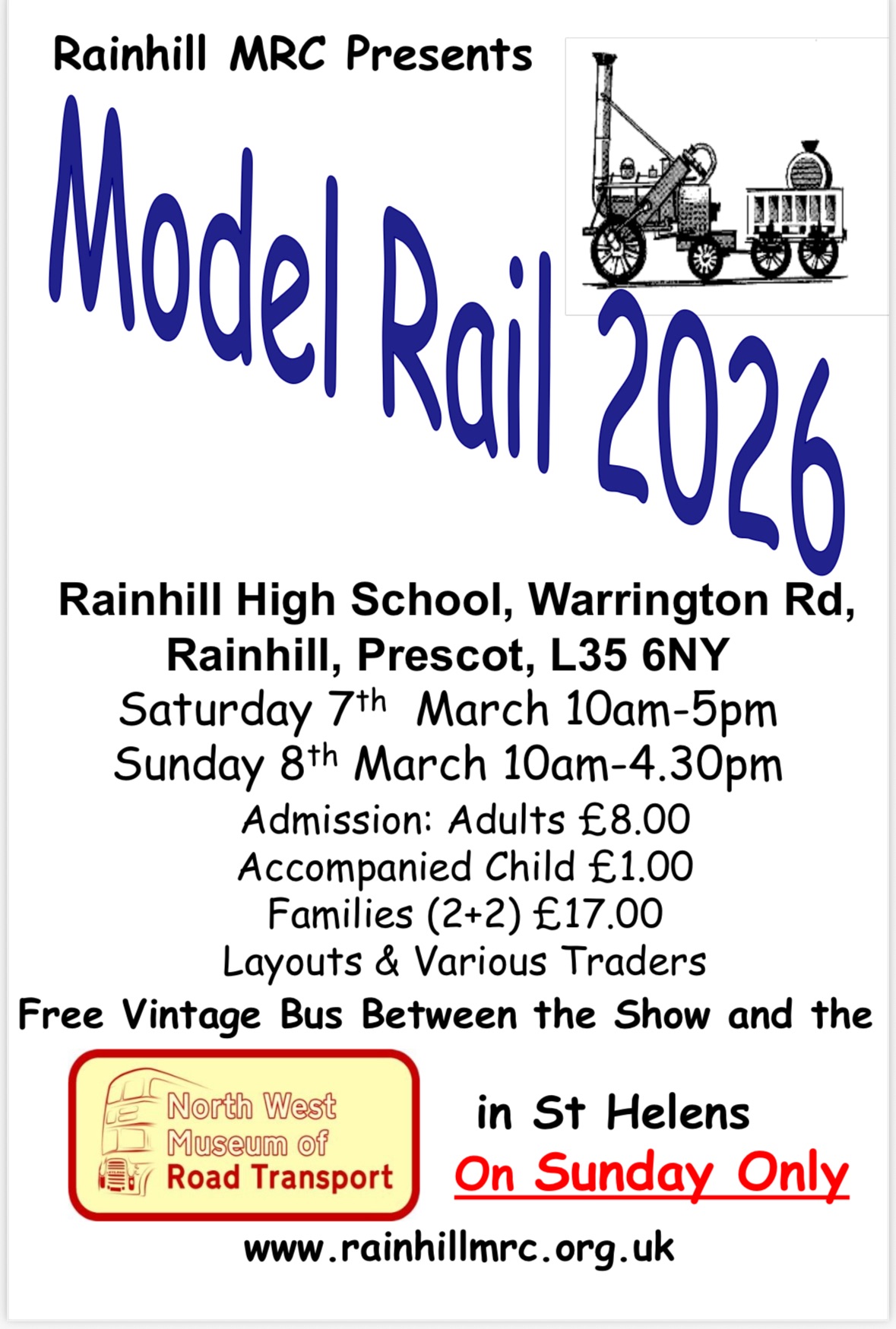 Rainhill MRC’s Model Rail 2026