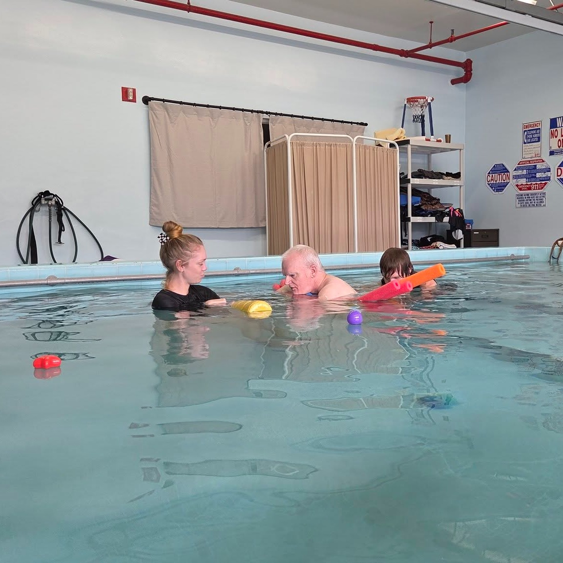 Steven and Noel learning to swim... - Hillside Santa Barbara | Facebook