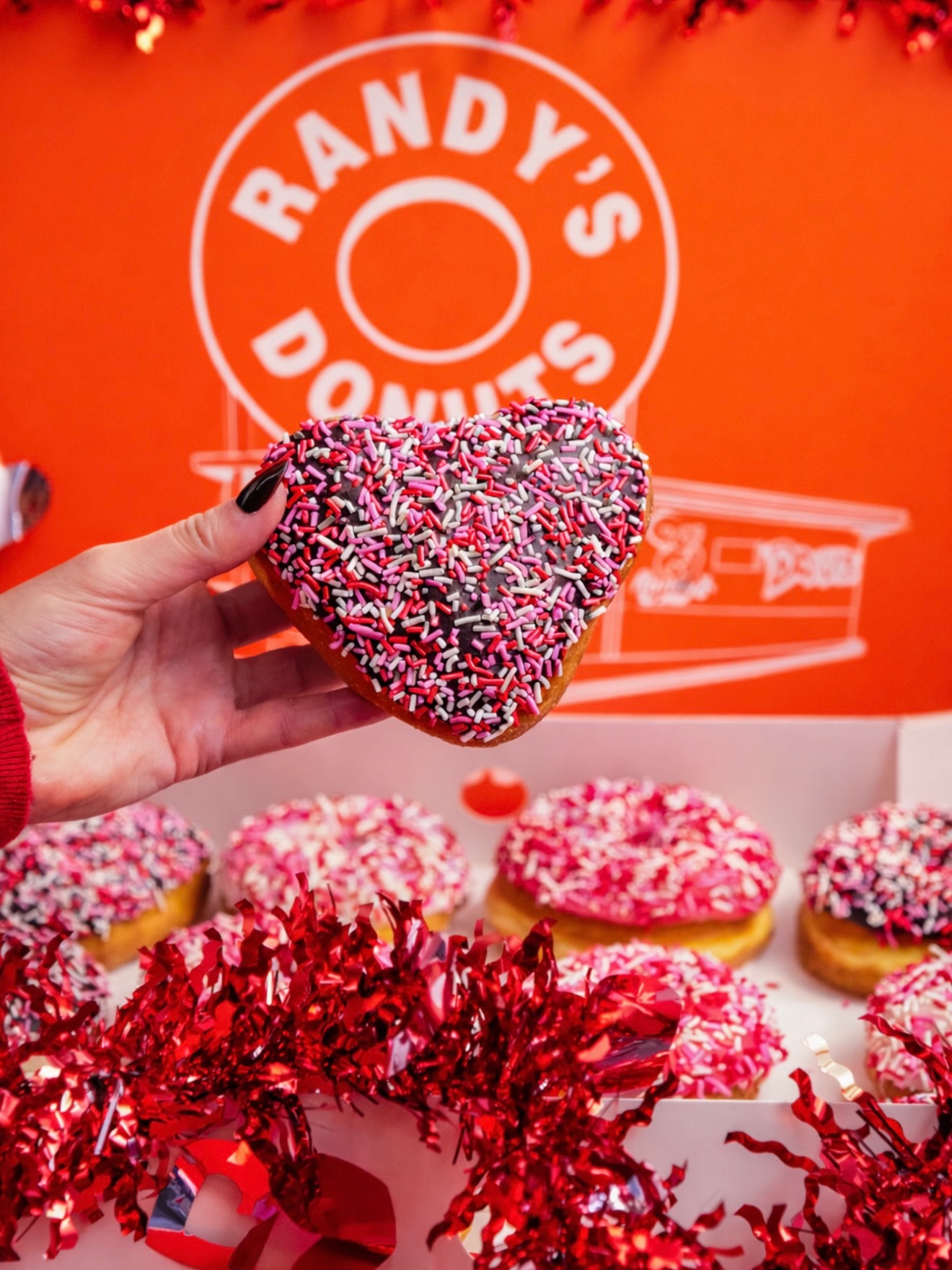 Randy's Donuts - 💘🍩 LOVE IS OFFICIALLY ON THE MENU 🍩💘... | Facebook