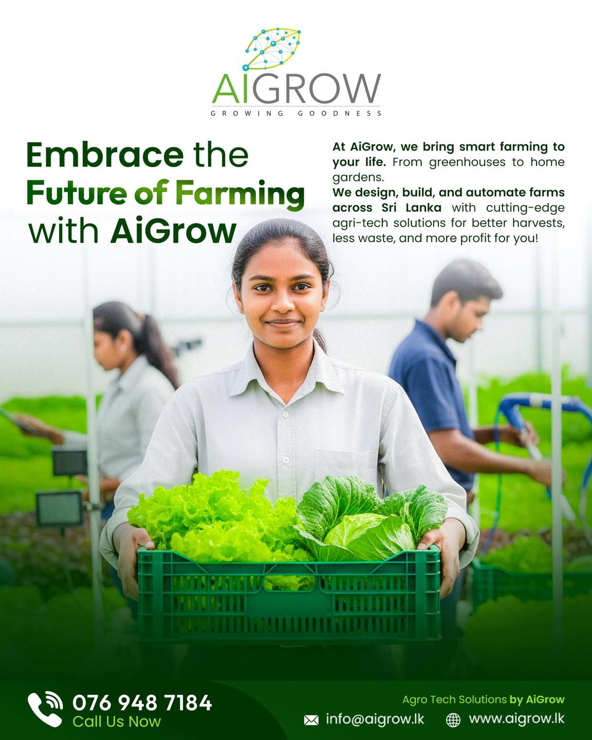 AiGROW - It’s Smart Farming with AiGrow!🌱 We’re building... | Facebook