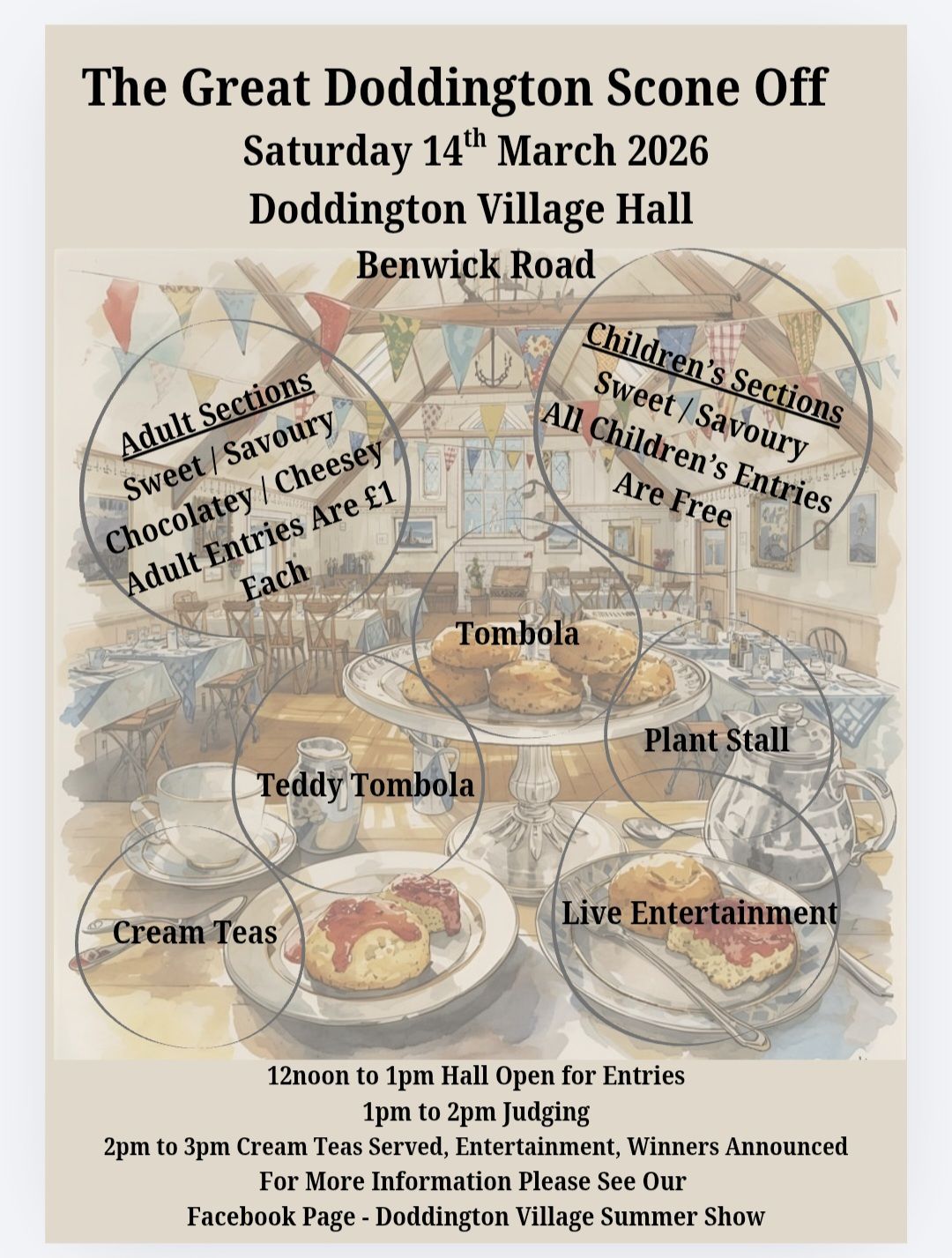 Doddington Village Hall | March